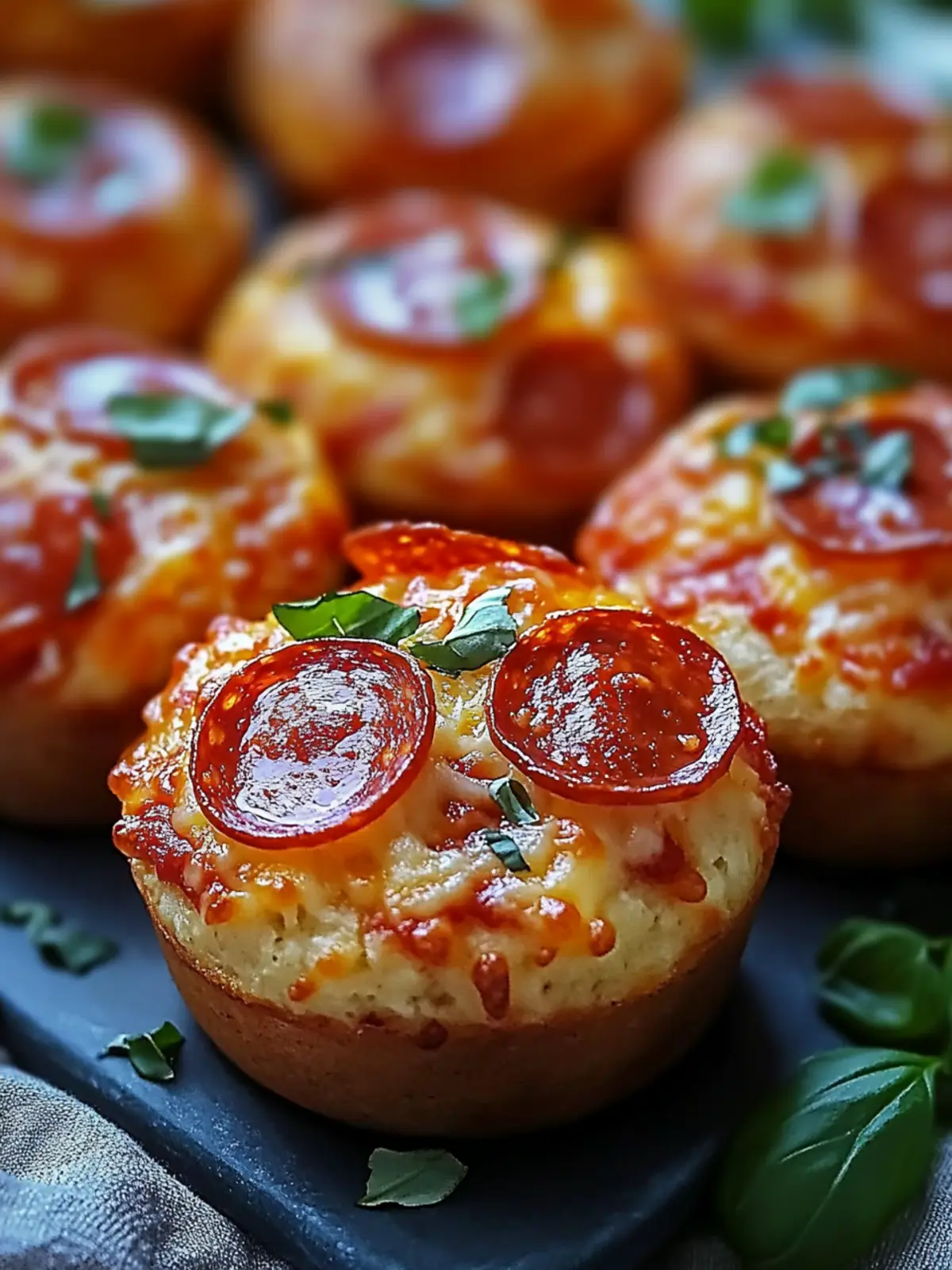 Pepperoni Pizza Muffins: The Perfect Snack for Everyone 2 Pepperoni Pizza Muffins