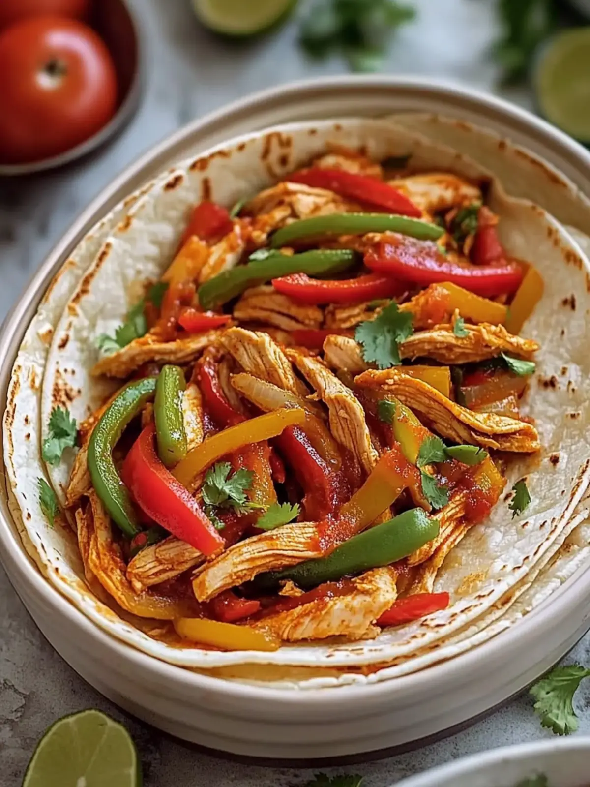 Mouthwatering Crockpot Chicken Fajitas for Busy Nights 3 Crockpot Chicken Fajitas