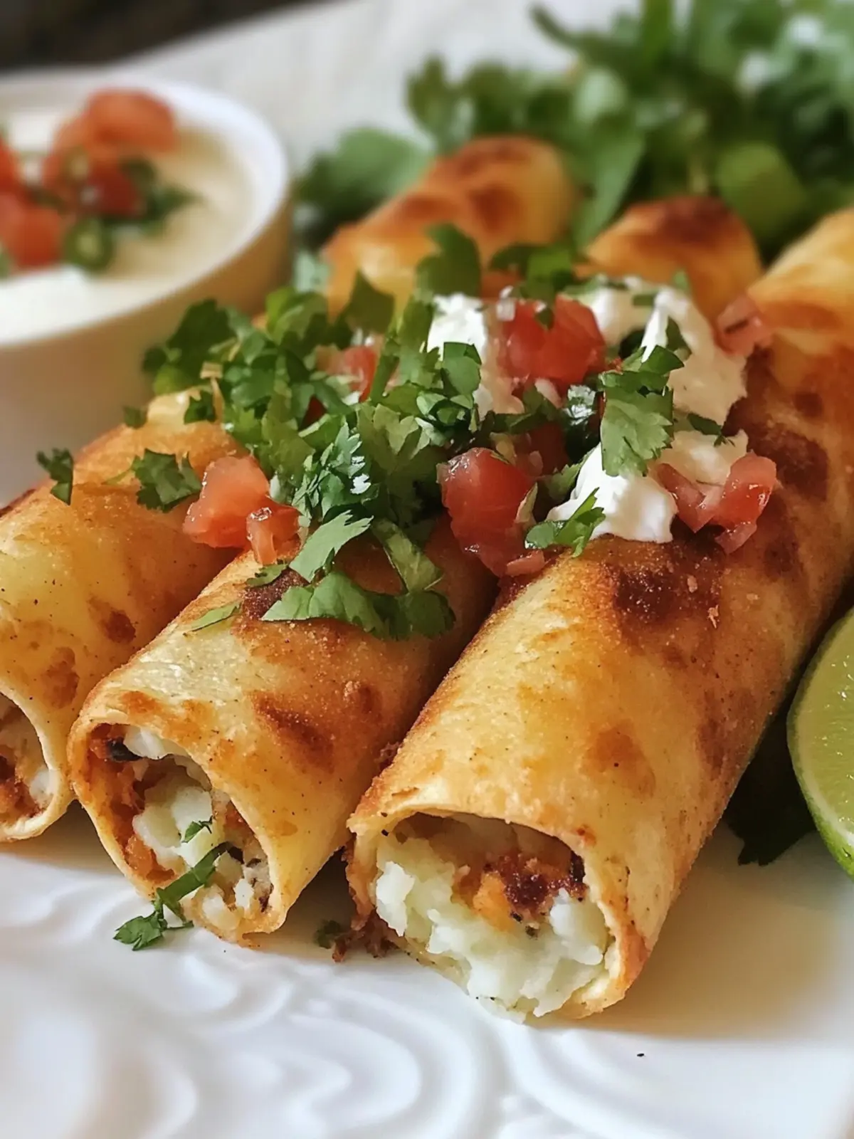 Delicious Mashed Potato Taquitos That Use Leftovers Wisely 2 Mashed Potato Taquitos