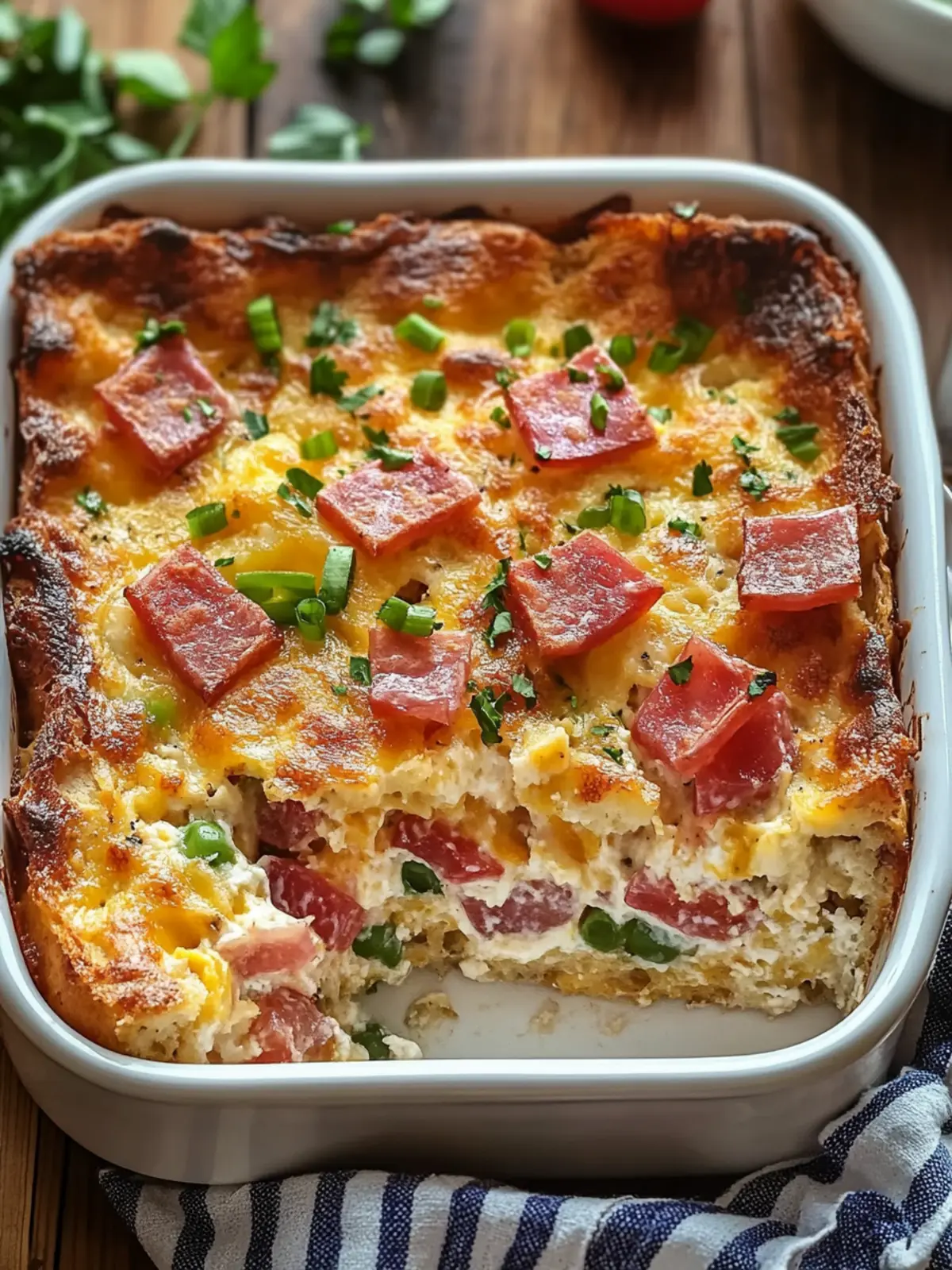 Savory Breakfast Casserole for Effortless Brunch Bliss 4 Breakfast Casserole