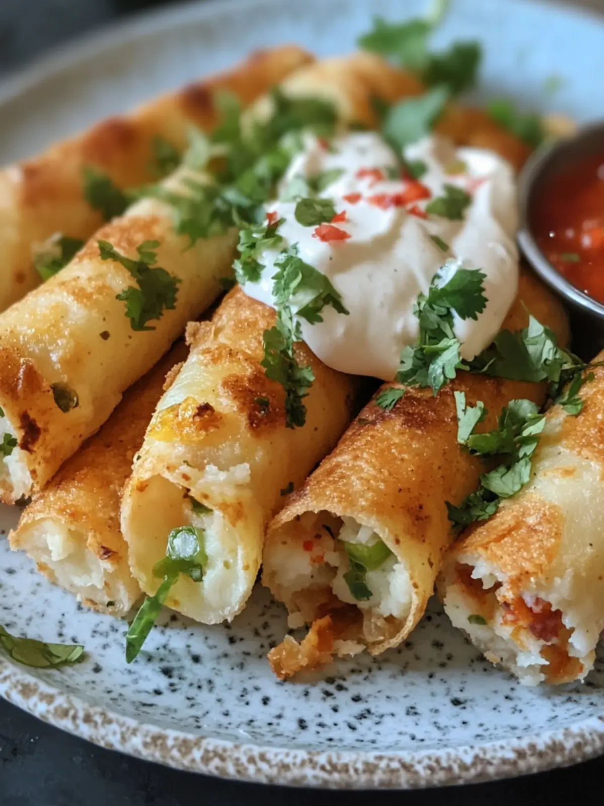 Delicious Mashed Potato Taquitos That Use Leftovers Wisely 3 Mashed Potato Taquitos