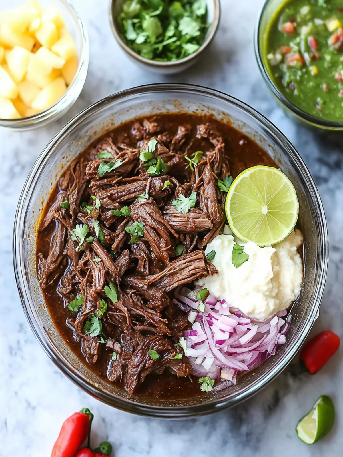 Slow Cooker Beef Barbacoa: Flavor-Packed and Effortless 2 Slow Cooker Beef Barbacoa