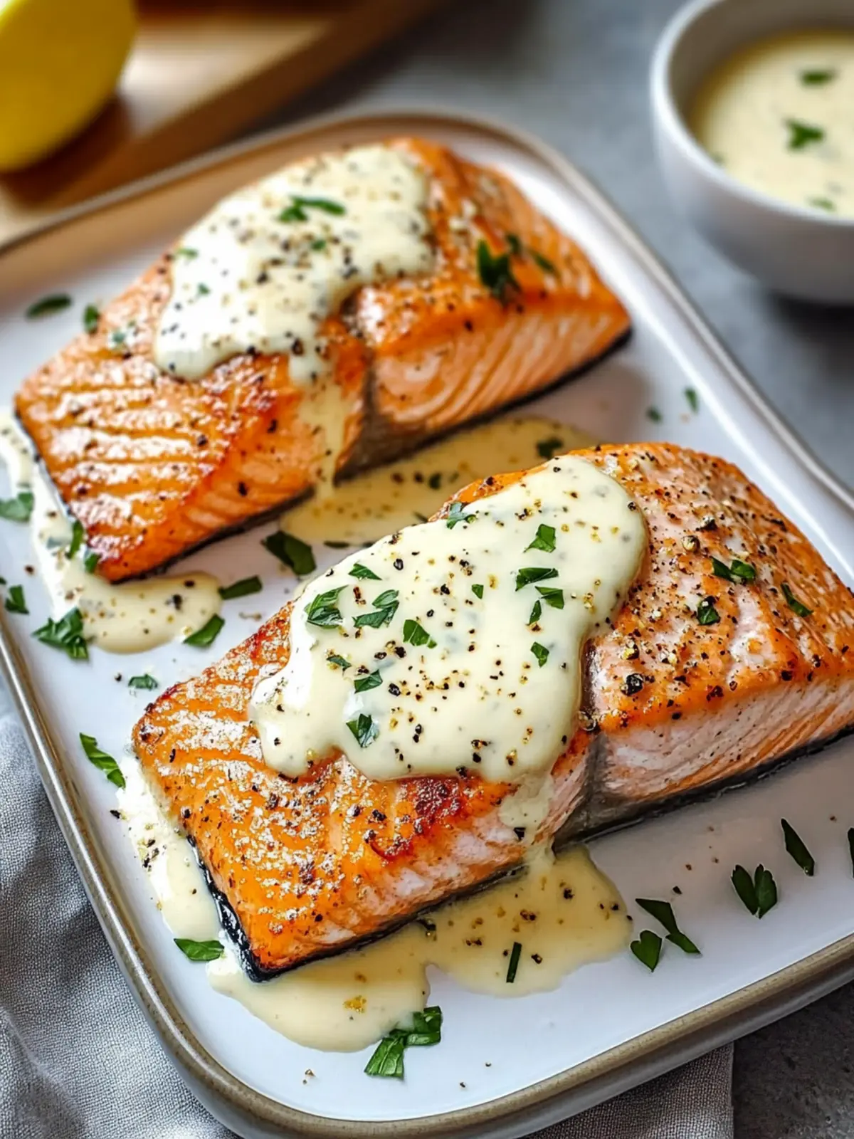 Delicious Baked Salmon with Mayonnaise for Effortless Dinner 5 Baked Salmon with Mayonnaise