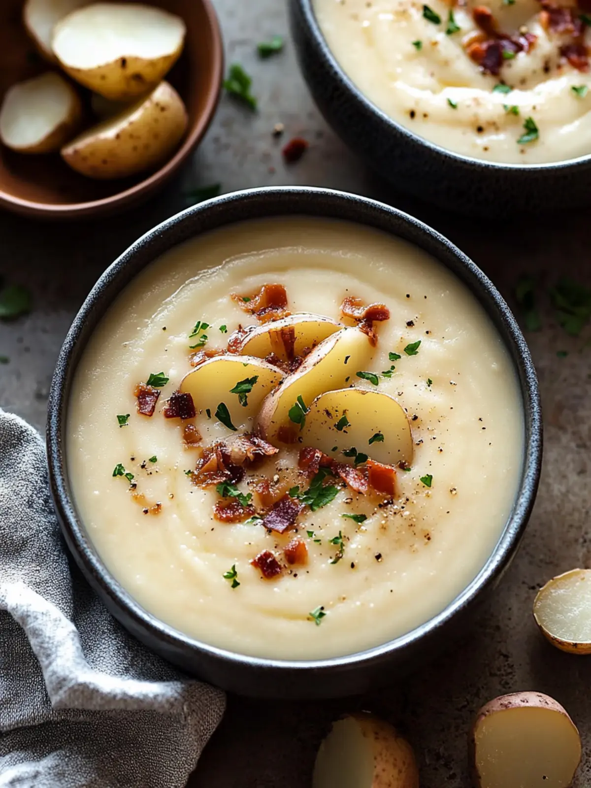 Creamy Potato Soup: A Cozy, Velvety Delight for Any Meal 3 Creamy Potato Soup