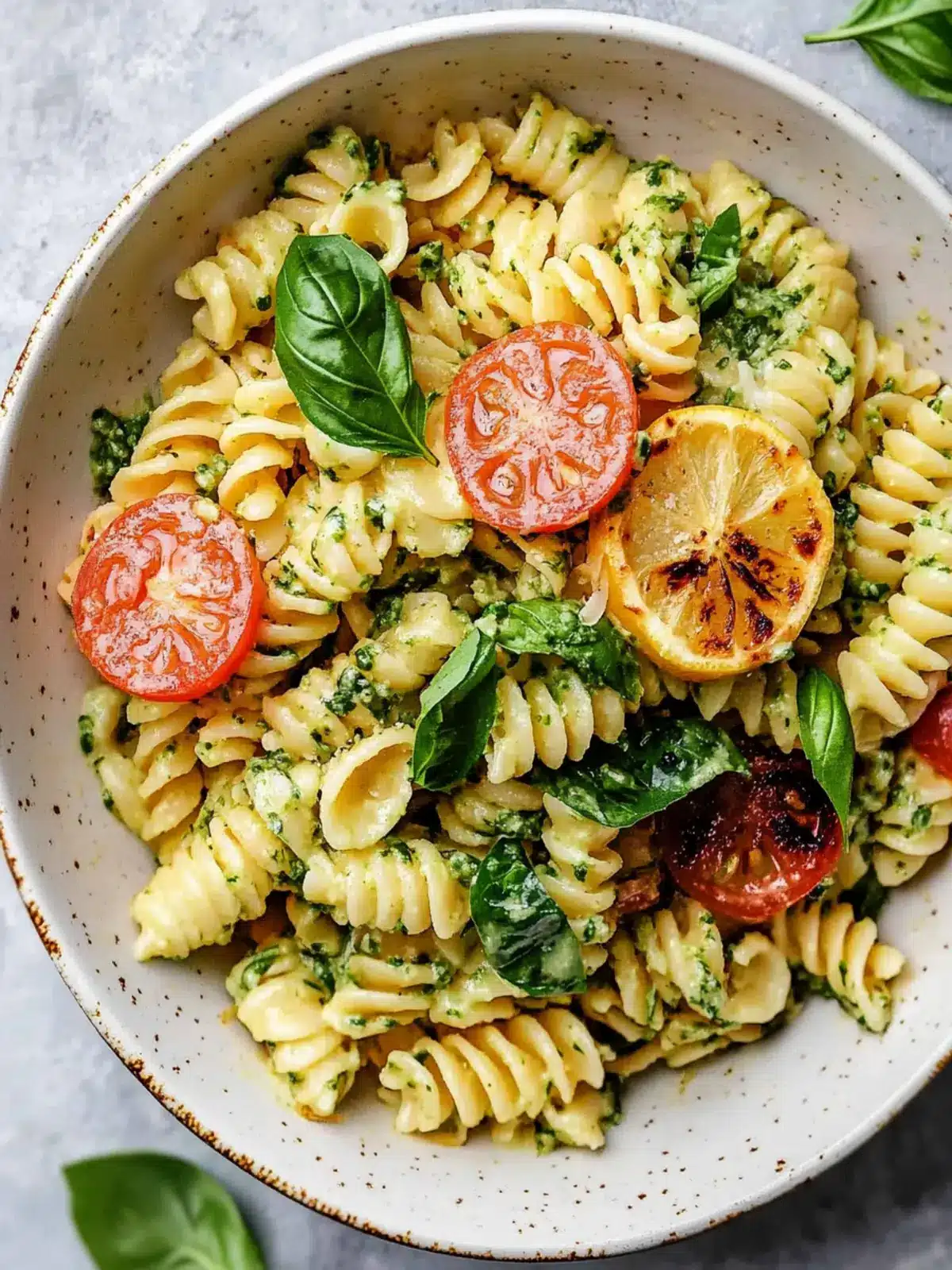 Zesty Lemon Basil Pasta Salad to Brighten Your Day 4 Lemon Basil Pasta Salad