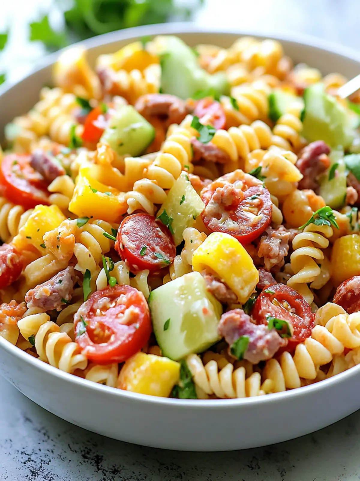 Delicious Jimmy Buffett Pasta Salad for a Flavorful Feast 2 Jimmy Buffett Pasta Salad