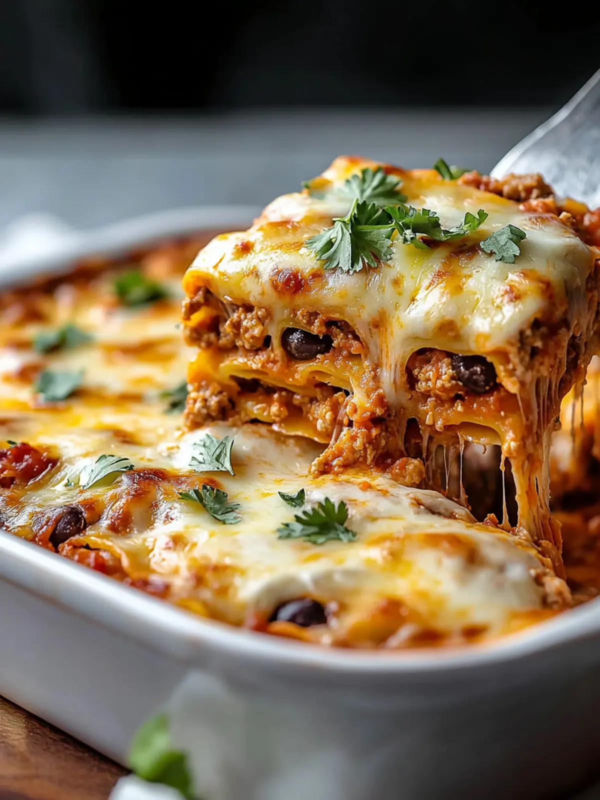 Taco Lasagna: A Flavorful Twist on Your Dinner Routine 5 Taco Lasagna
