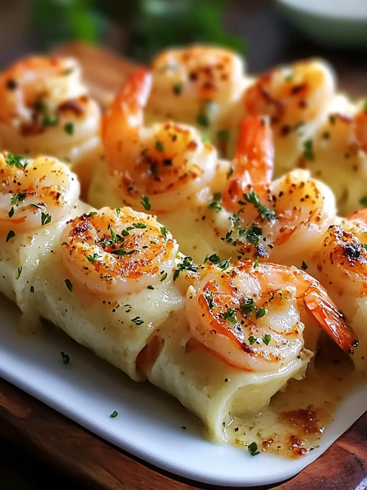 Creamy Garlic Parmesan Shrimp Roll-Ups You Can't Resist 3 Creamy Garlic Parmesan Shrimp Roll-Ups