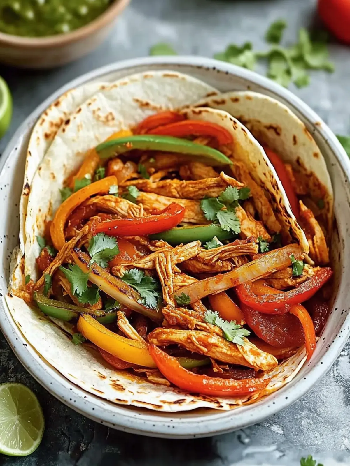 Mouthwatering Crockpot Chicken Fajitas for Busy Nights 2 Crockpot Chicken Fajitas