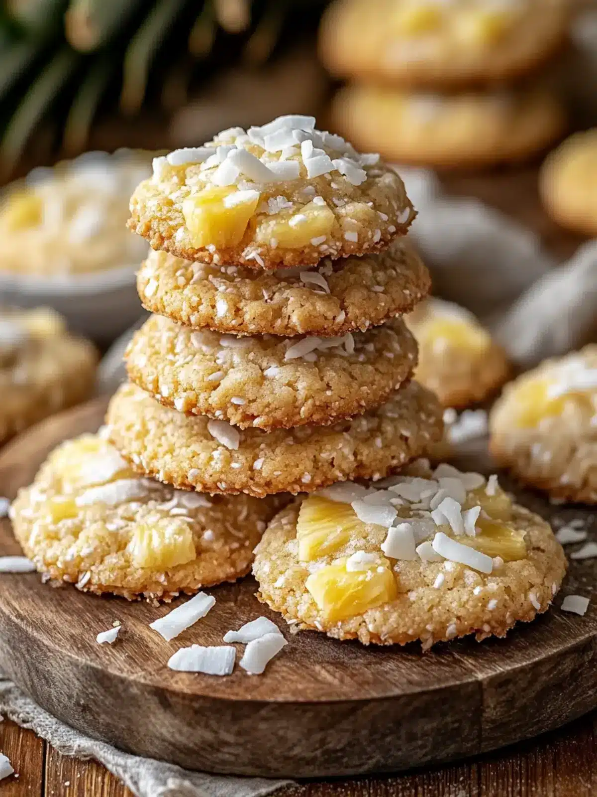 Tropical Pineapple Coconut Cookies for a Sweet Summer Escape 3 Tropical Pineapple Coconut Cookies