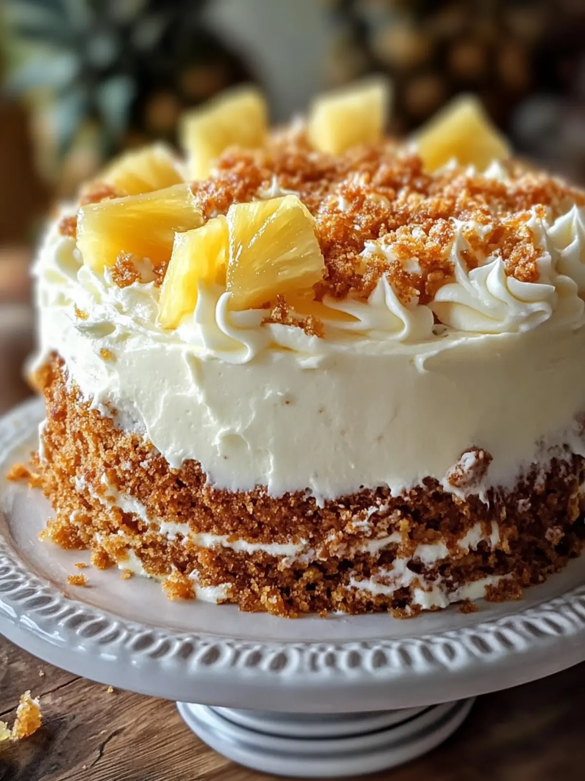 Moist Hawaiian Carrot Pineapple Cake That Delights Everyone 3 Hawaiian Carrot Pineapple Cake