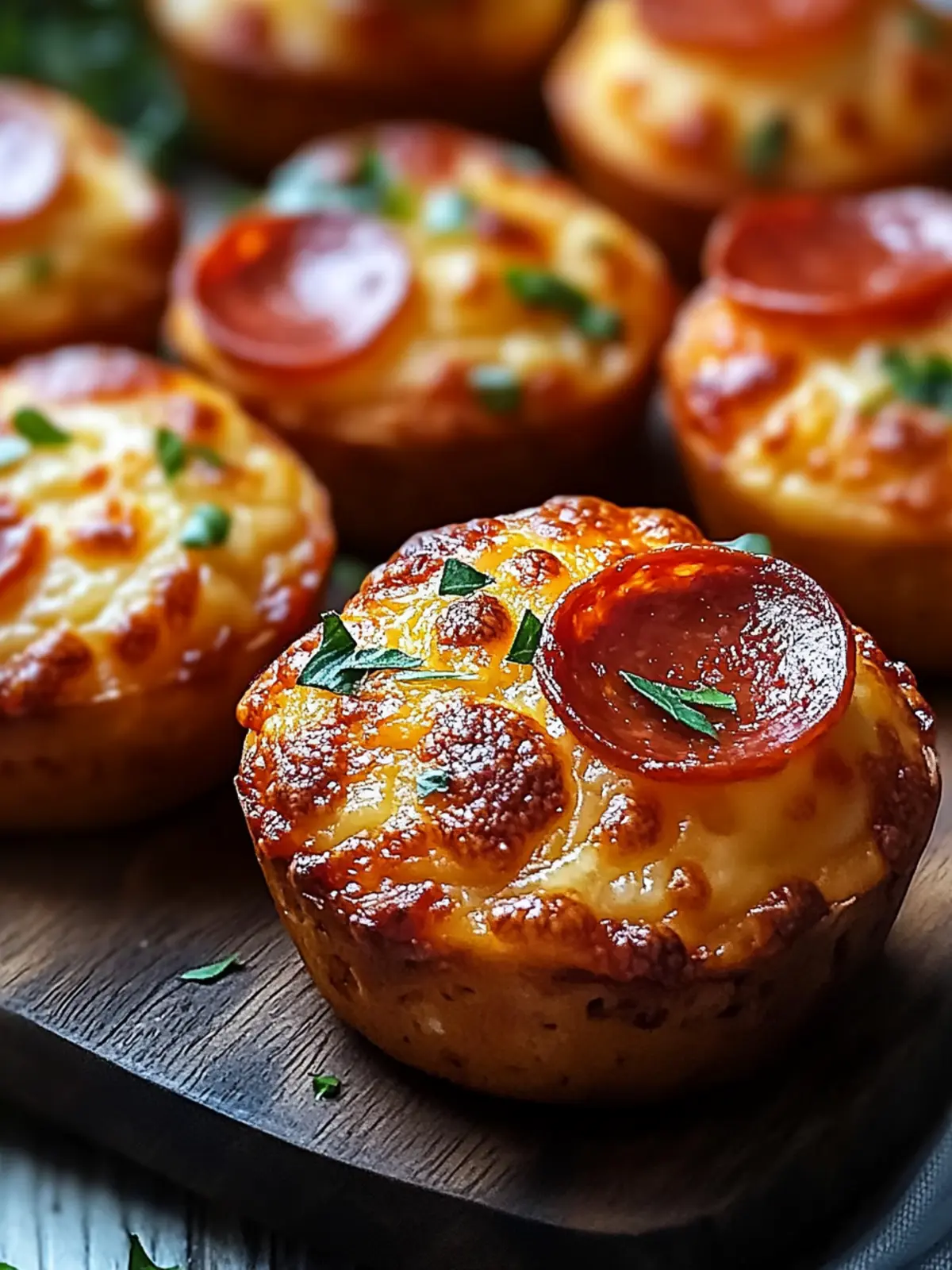Pepperoni Pizza Muffins: The Perfect Snack for Everyone 3 Pepperoni Pizza Muffins