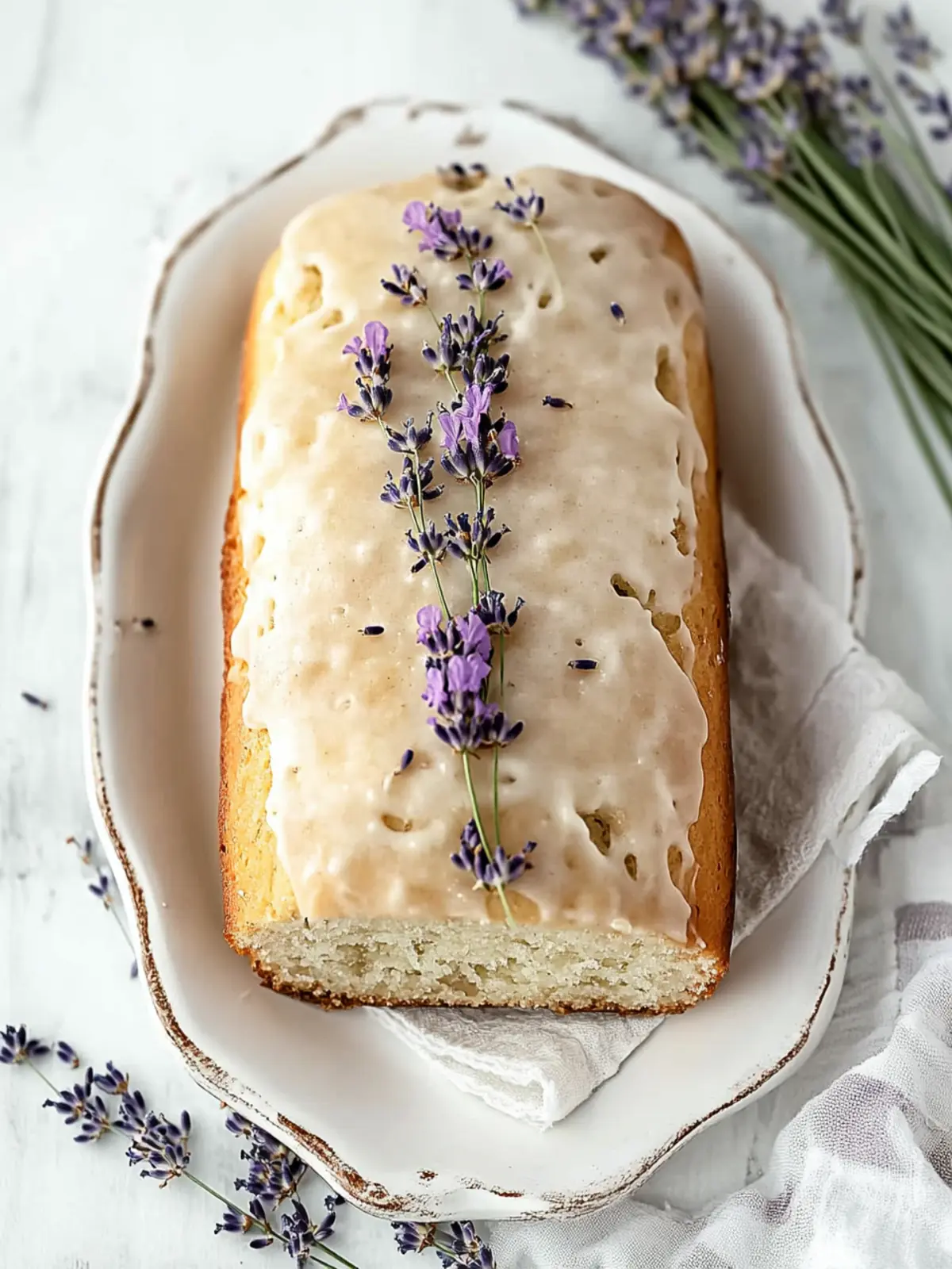Delightful Lavender Tea Bread for Cozy Afternoons 2 Lavender Tea Bread