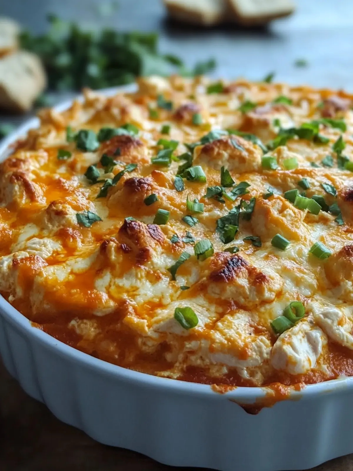 Quick One-Bowl Buffalo Chicken Dip: Effortless Party Pleaser 3 Quick One-Bowl Buffalo Chicken Dip