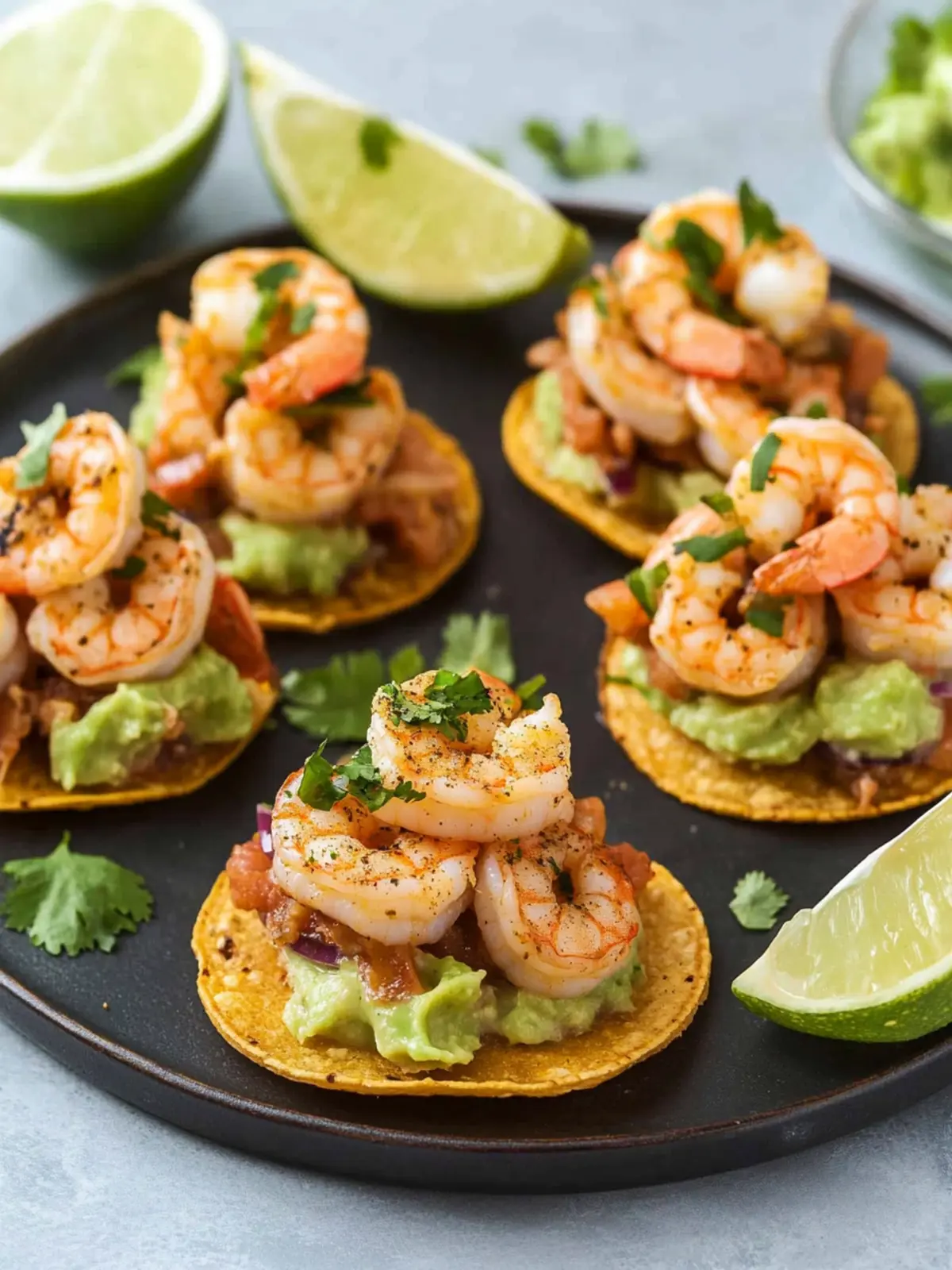 Delicious Shrimp Tostadas Bites Perfect for Any Party 2 Shrimp Tostadas Bites