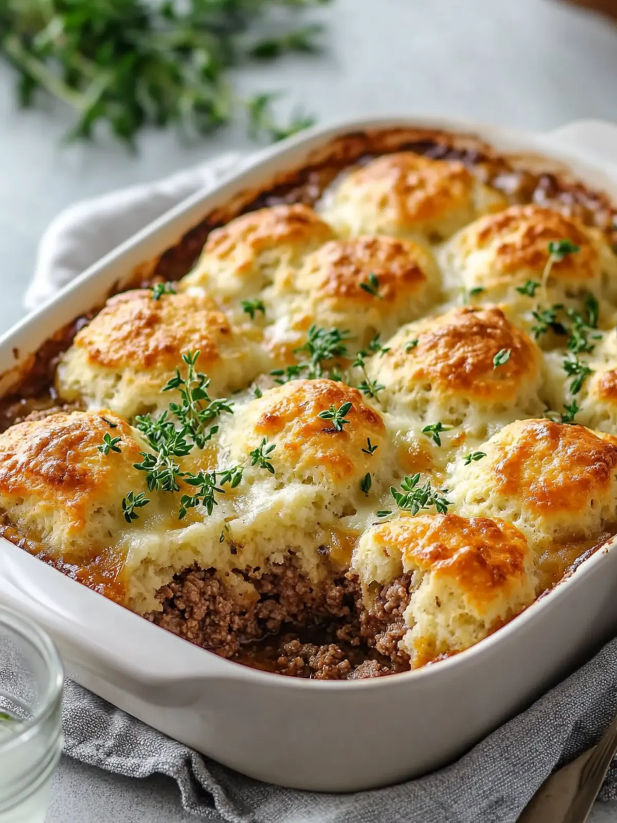 Ground Beef and Biscuit Bake: Your New Family Favorite! 2 Ground Beef and Biscuit Bake