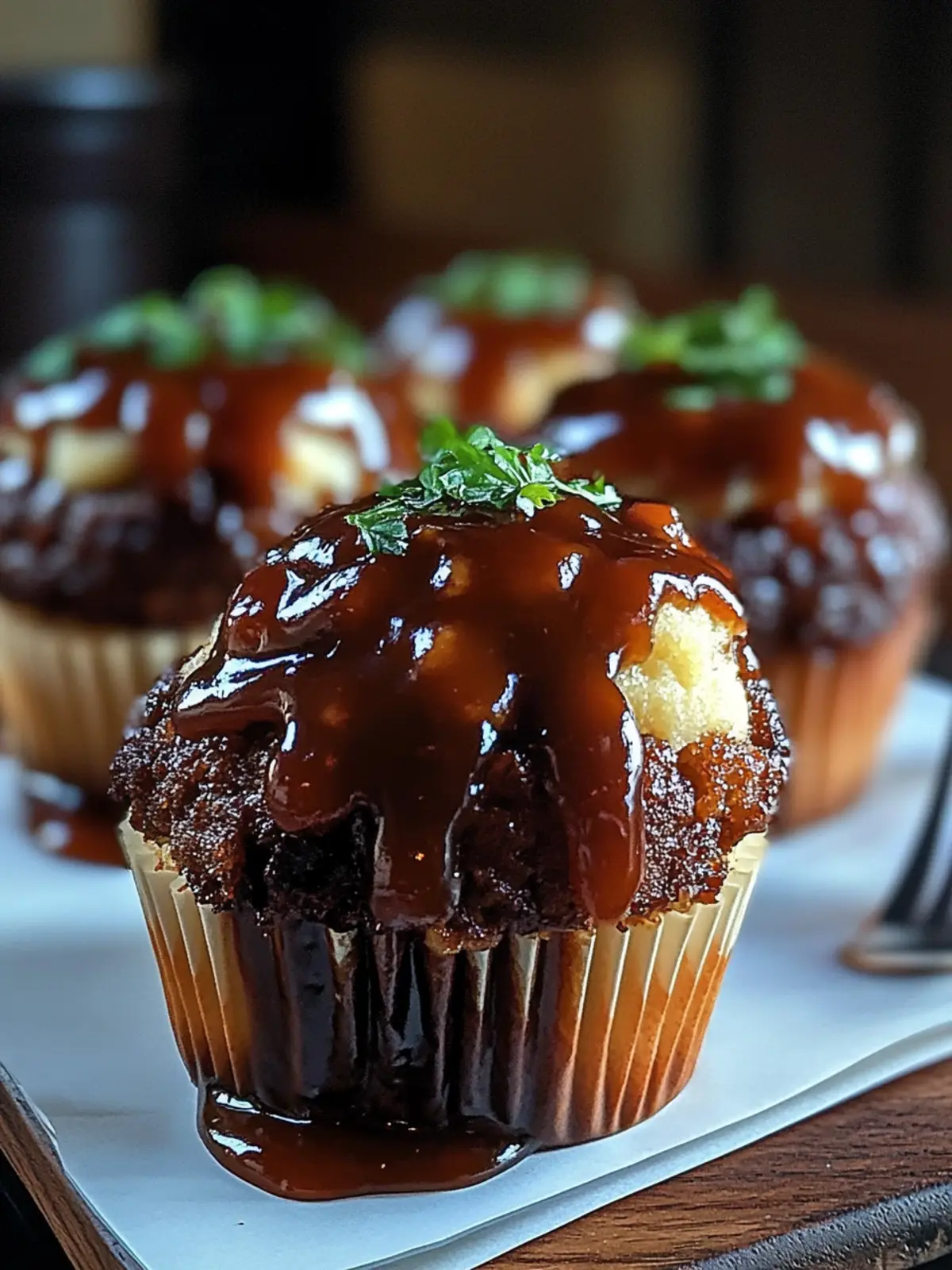 Smoky Bourbon BBQ Meatloaf Cupcakes: A Fun Comfort Food Twist 4 Smoky Bourbon BBQ Meatloaf Cupcakes