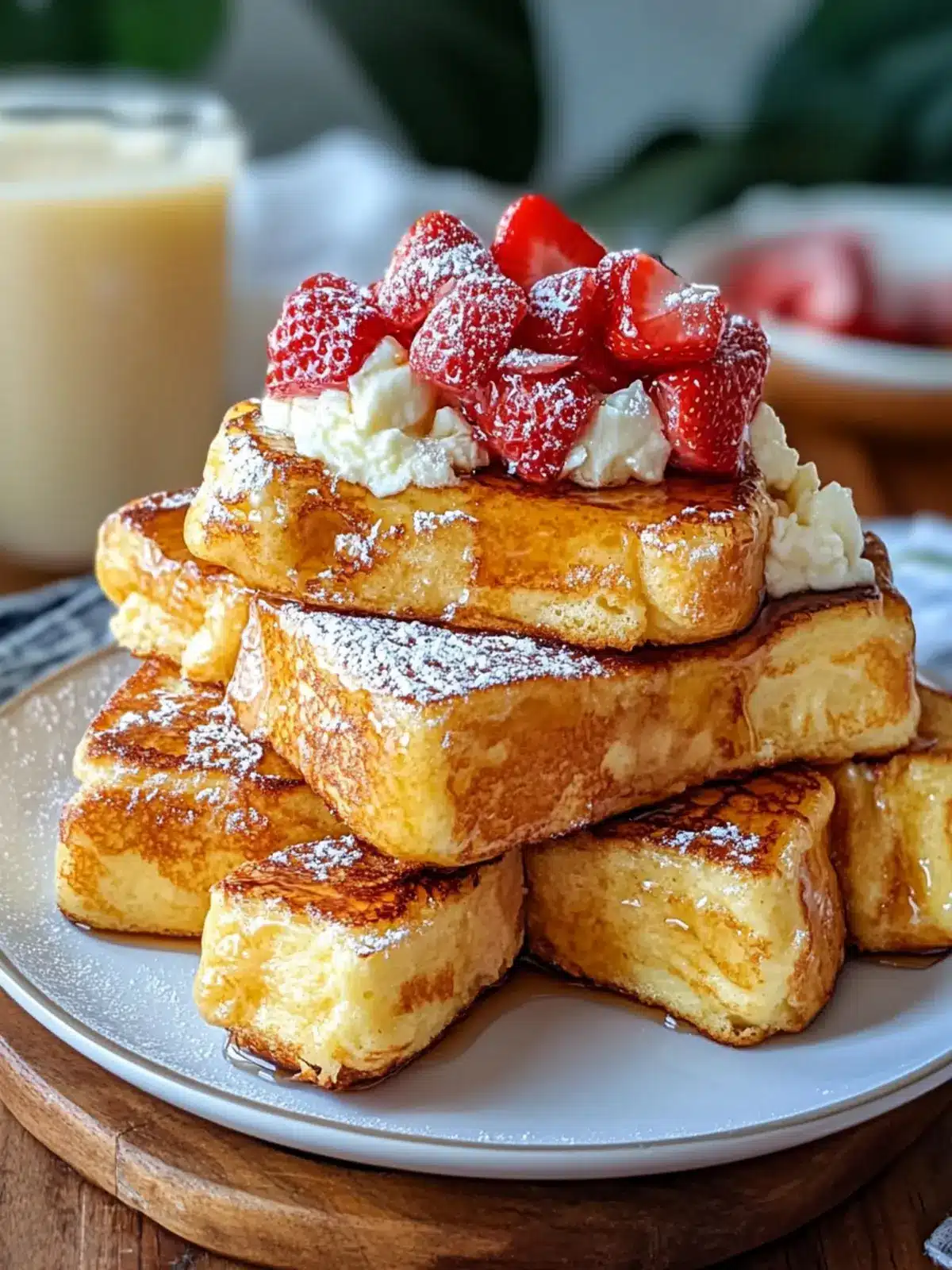 Deliciously Sweet Hawaiian Roll French Toast in 15 Minutes 2 Hawaiian Roll French Toast