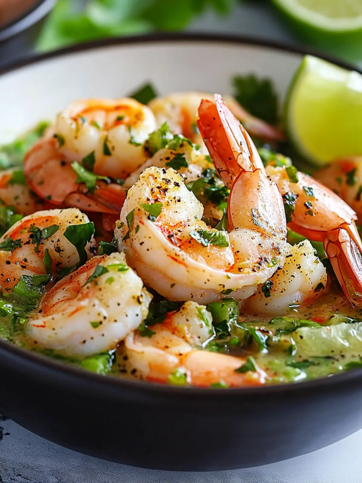 Shrimps in Culichi Salsa: A Healthy Dairy-Free Delight 5 Shrimps in Culichi Salsa