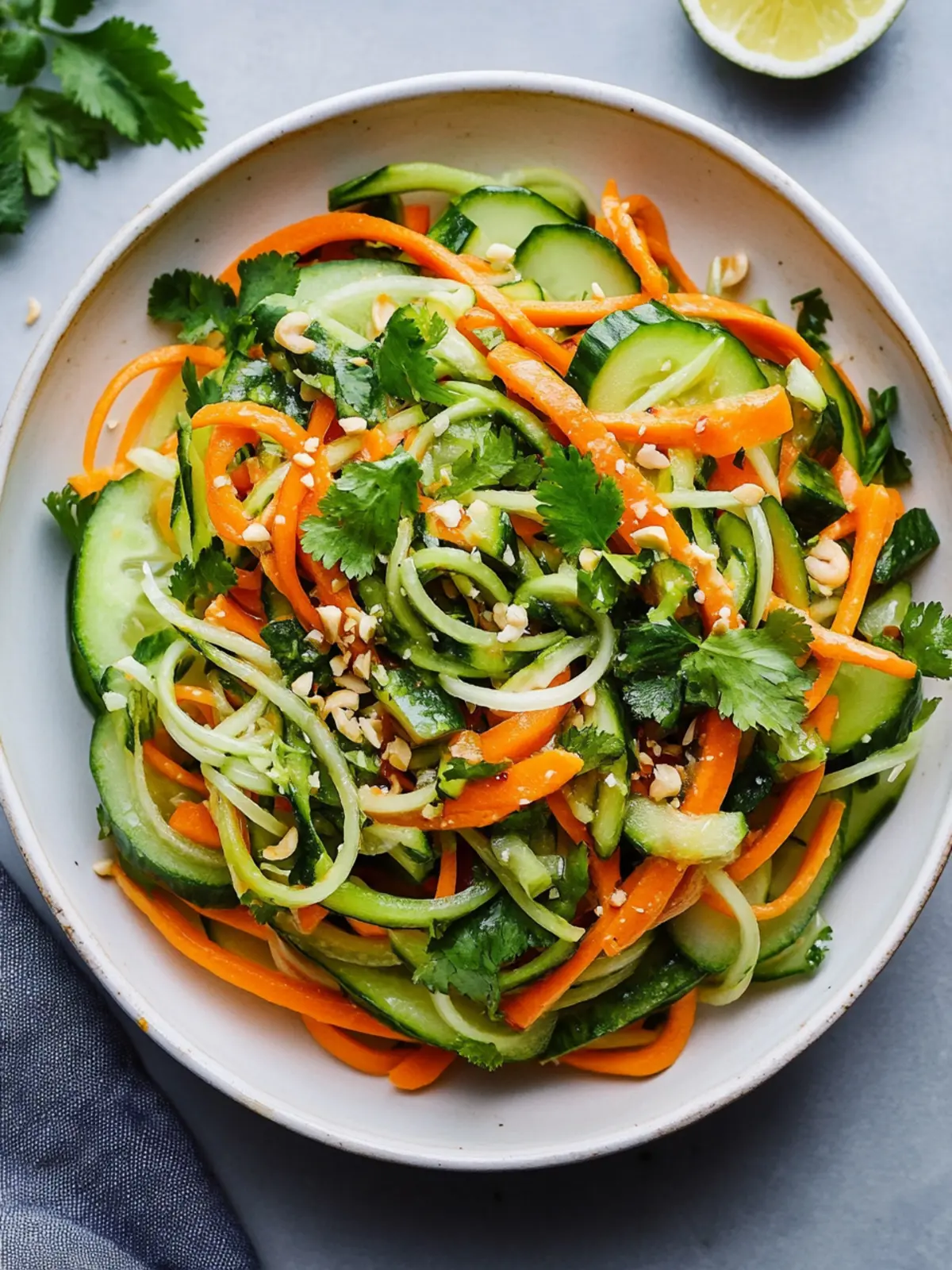 Crunchy Vietnamese Cucumber and Carrot Salad You'll Love 2 Vietnamese Cucumber and Carrot Salad