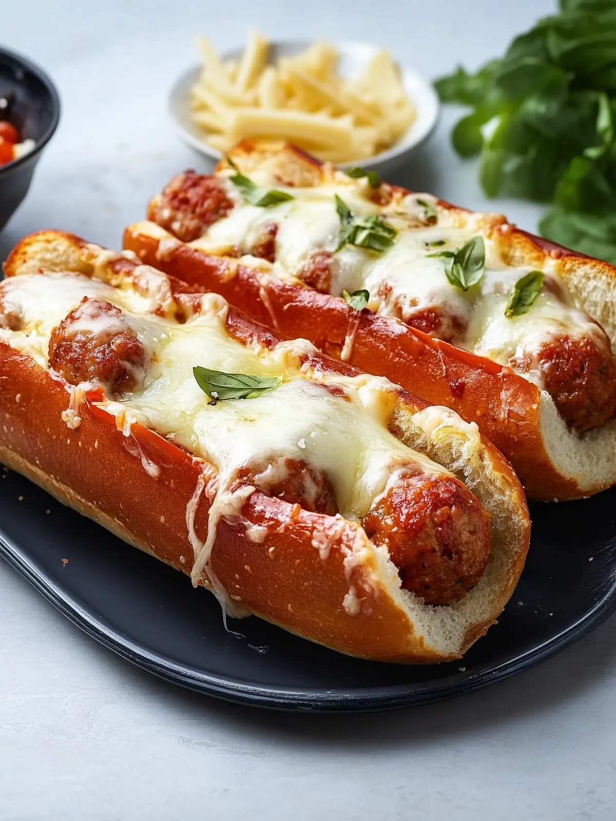 Melt-In-Your-Mouth Cheesy Meatball Subs You’ll Crave 2 Cheesy Meatball Subs