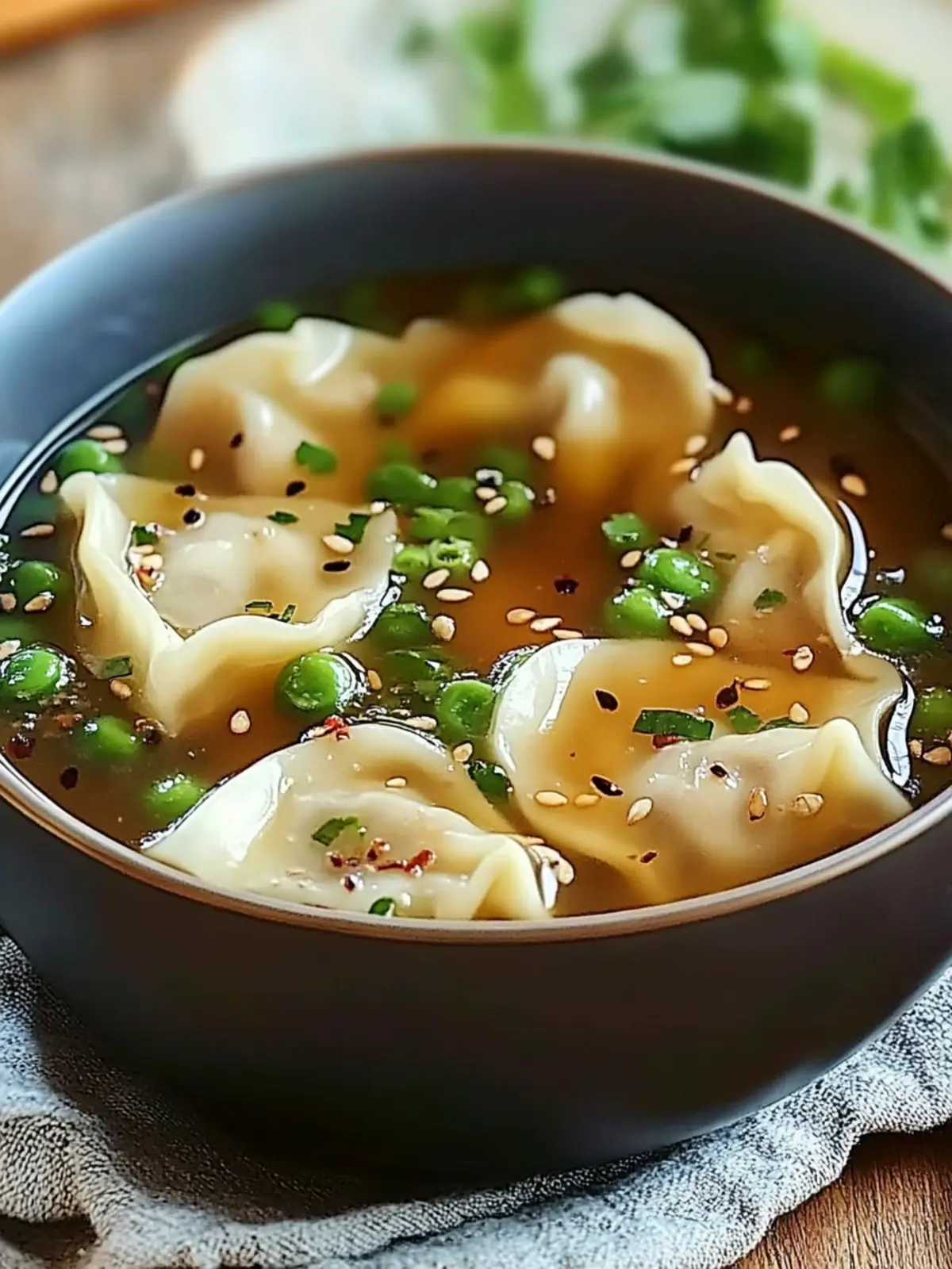 Savory Potsticker Soup in 30 Minutes: A Cozy Dinner Delight 2 Potsticker Soup