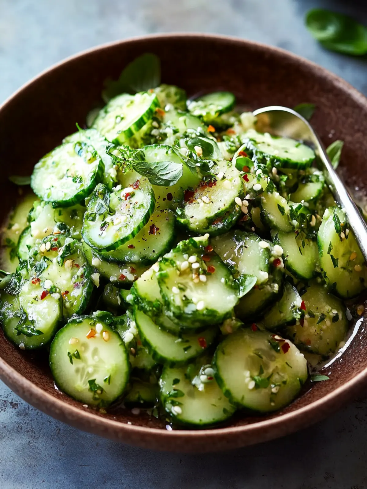 Refreshing Smashed Cucumber Salad for Hot Summer Days 4 Smashed Cucumber Salad