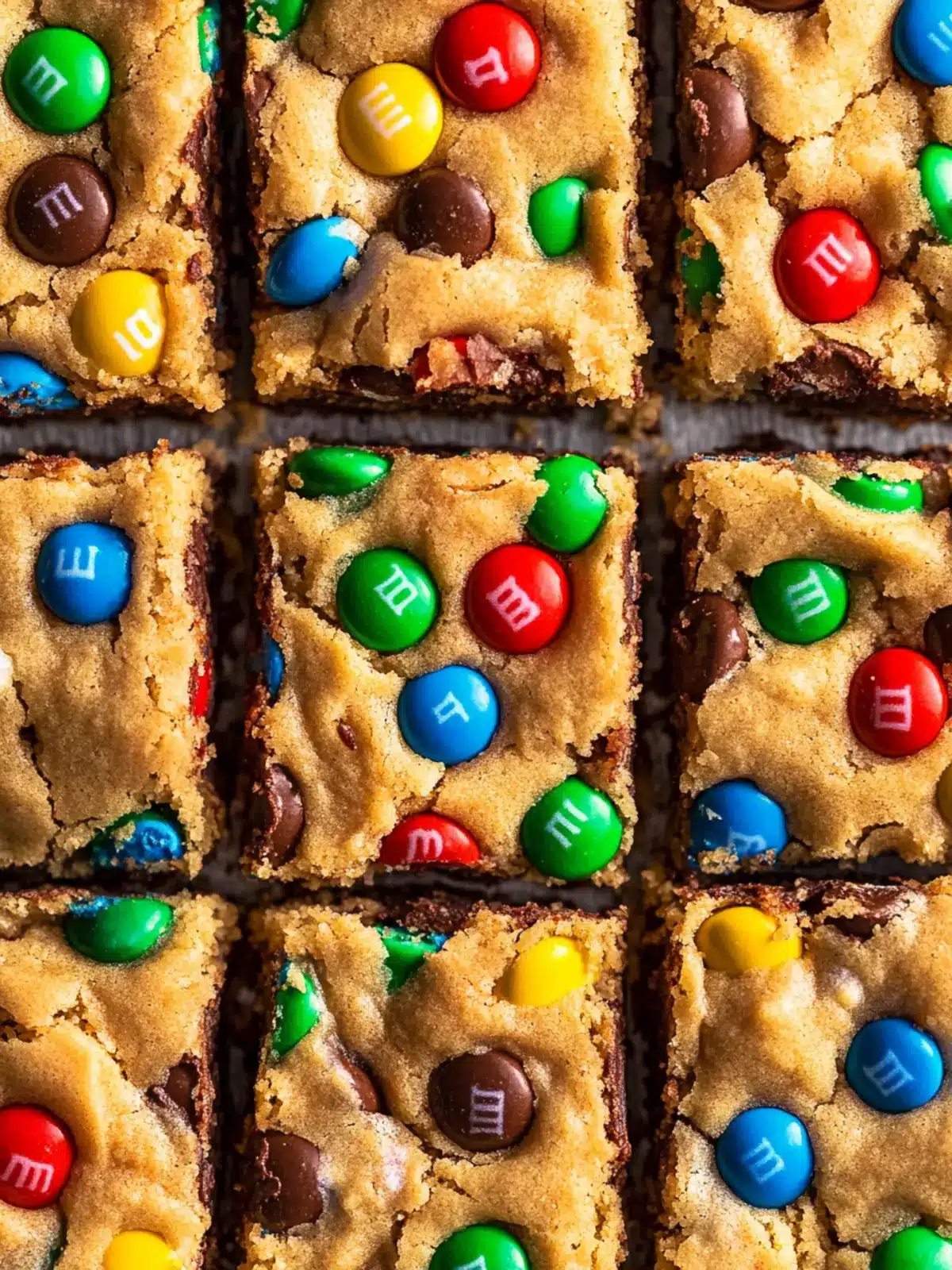 Classic M&M Cookie Bars That Will Make You Smile Daily 5 Classic M&M Cookie Bars