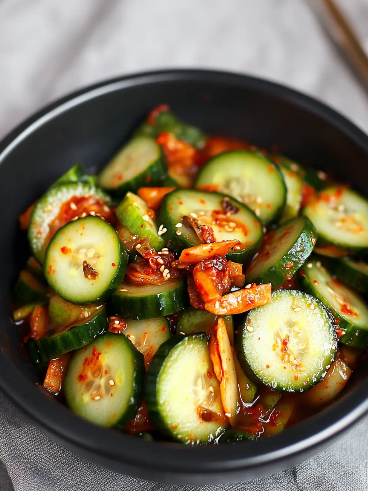 Flavor-Packed Quick Cucumber Kimchi for Homemade Happiness 4 Quick Cucumber Kimchi