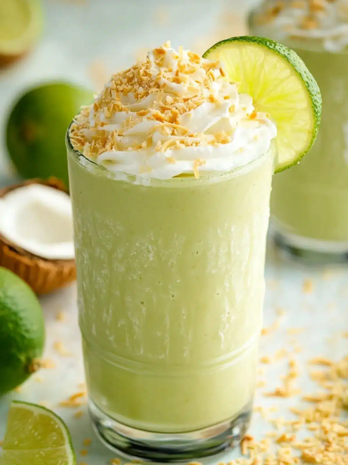 Refreshing Coconut Key Lime Pie Smoothie You’ll Crave 4 Coconut Key Lime Pie Smoothie