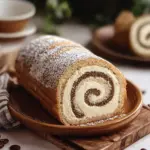 Delicious Coffee Swiss Roll with Creamy Espresso Filling 9 Coffee Swiss Roll