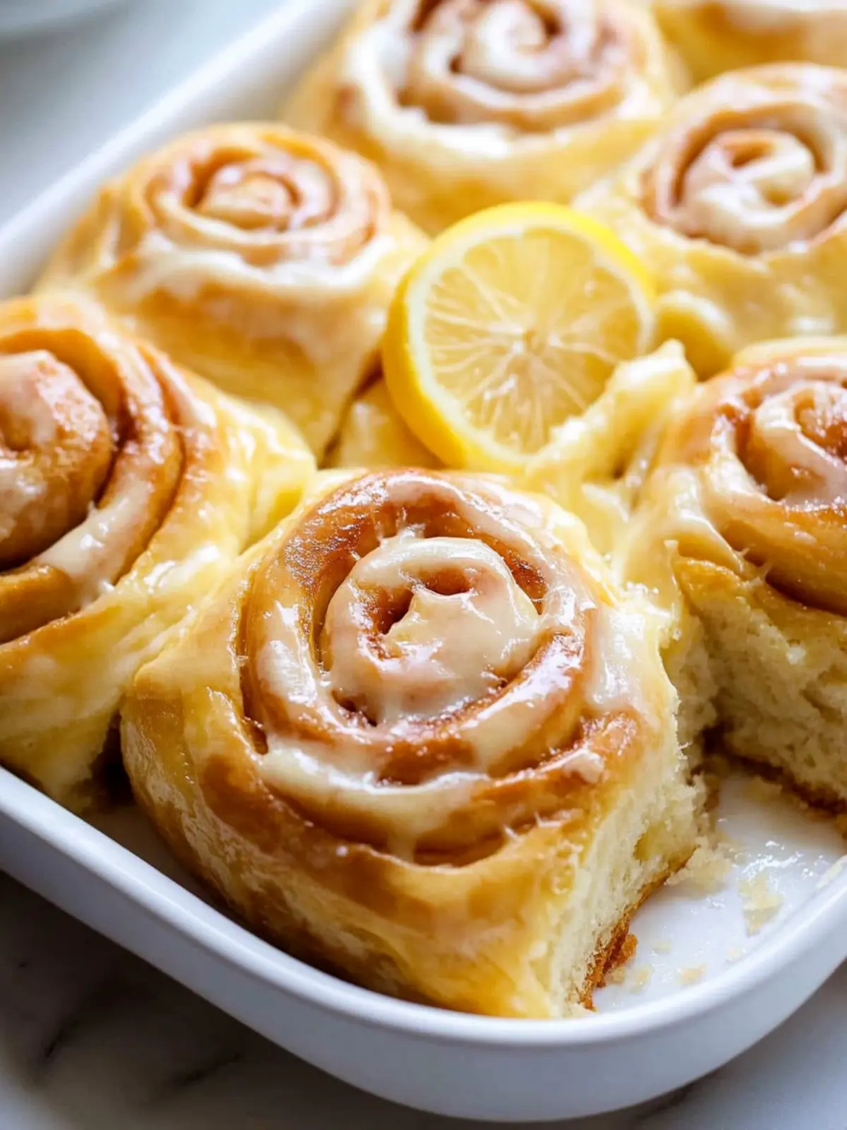 Delicious Lemon Sweet Rolls to Brighten Your Day at Home 4 Lemon Sweet Rolls