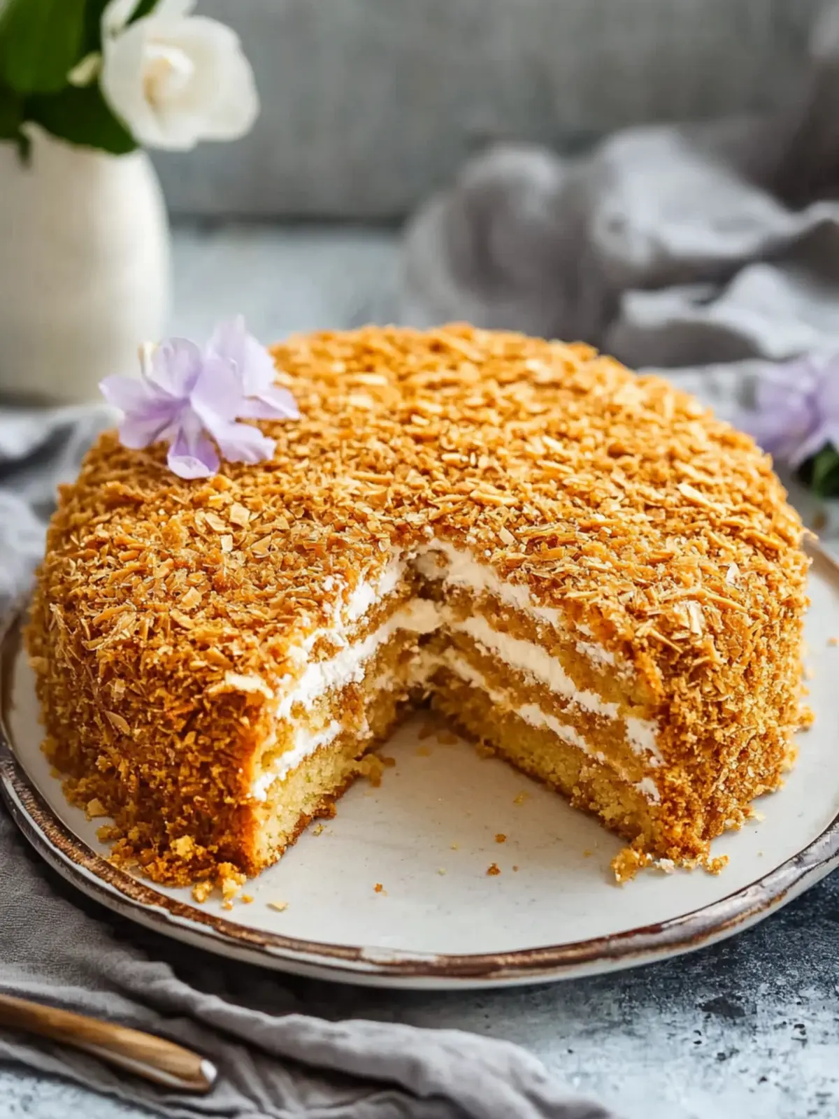 Melt-in-Your-Mouth Russian Honey Cake: A Simple Delight 5 Russian Honey Cake