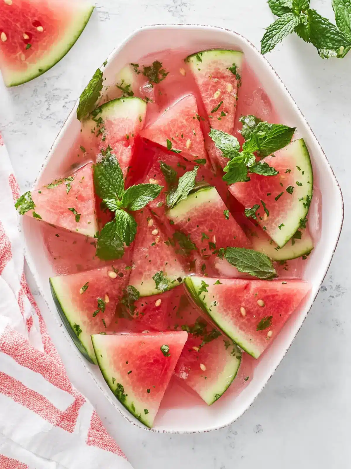 Mojito Watermelon Bliss: Refreshing Summer Delight to Try 5 Mojito Watermelon