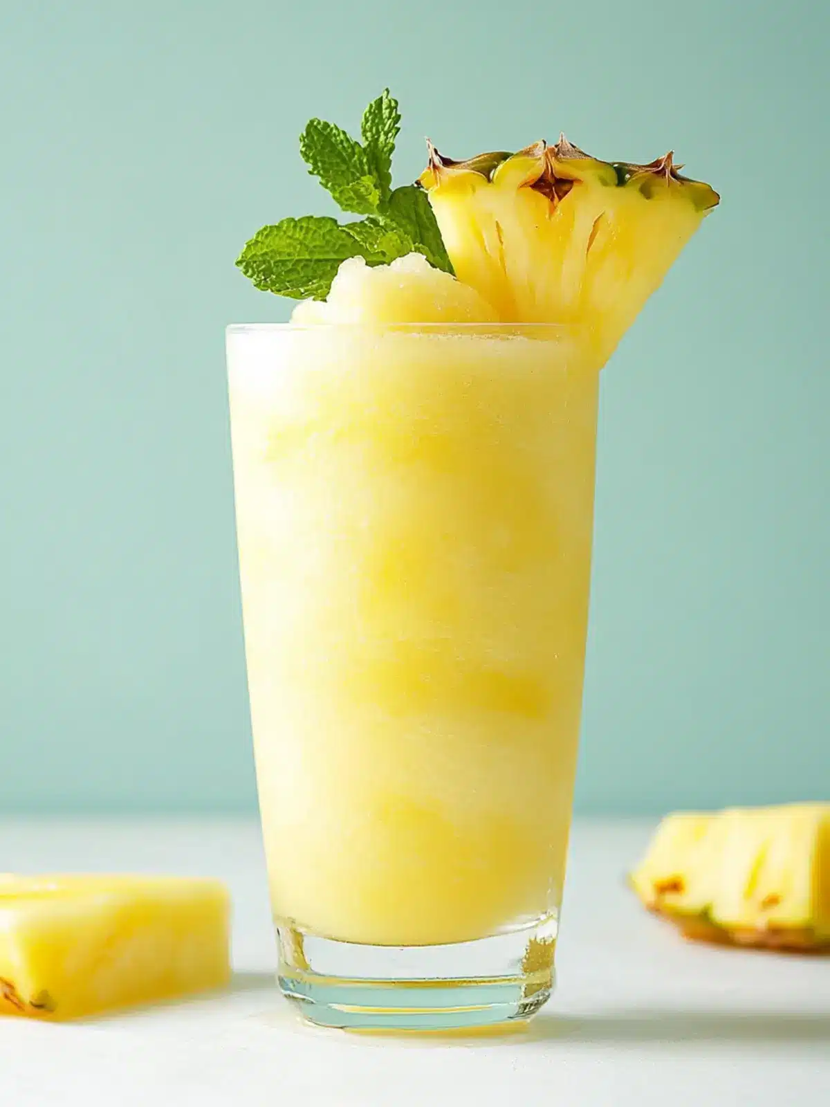 Pineapple Rum Slush: Your Ultimate Tropical Escape Drink 4 Pineapple Rum Slush