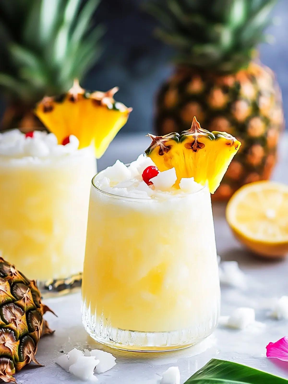 Refresh with Irresistible Coconut Pineapple Lemonade Blend 2 Coconut Pineapple Lemonade