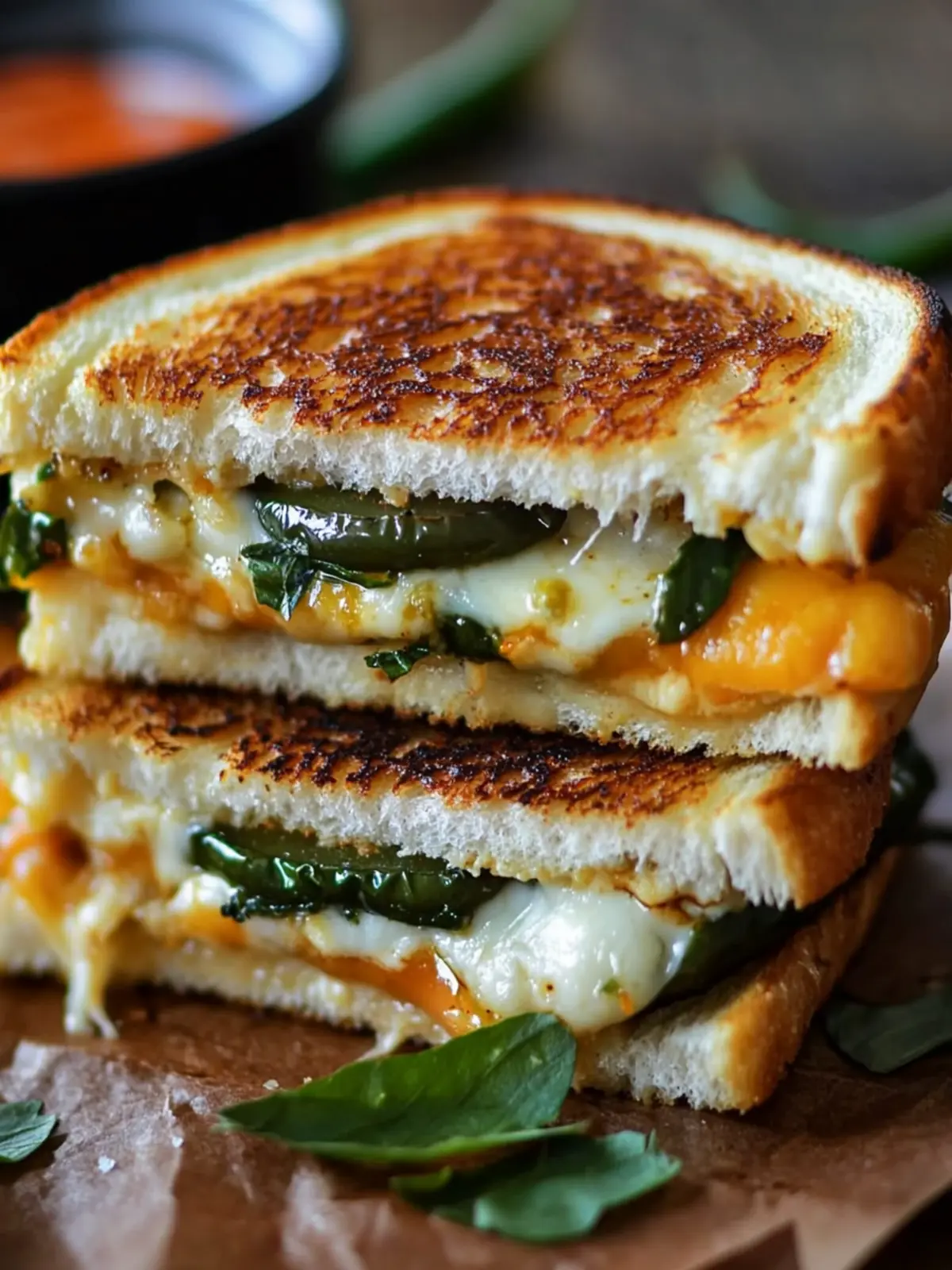 Jalapeno Popper Grilled Cheese for a Spicy Comfort Boost 5 Jalapeno Popper Grilled Cheese