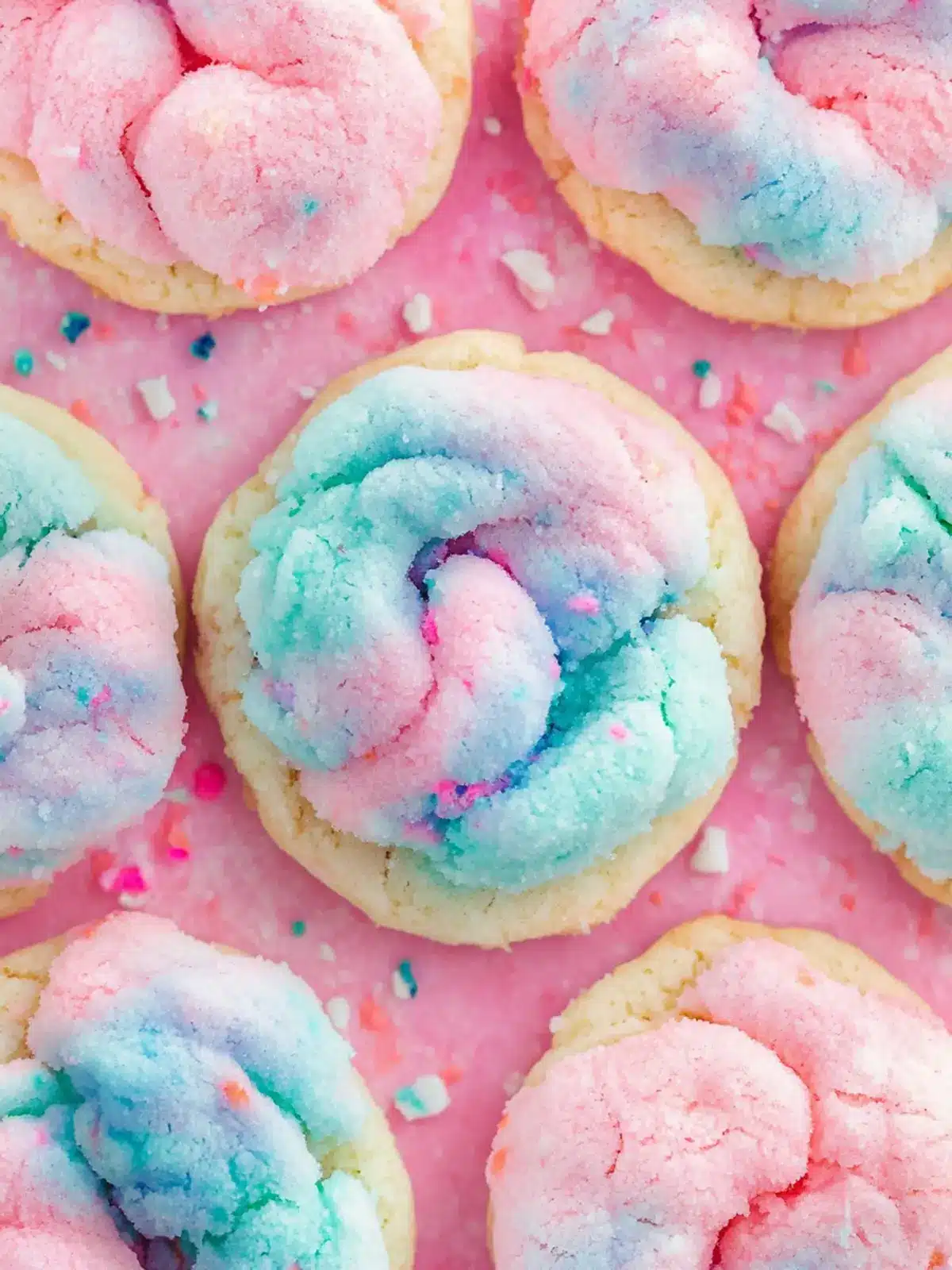 Delightful Cotton Candy Cookies for a Sweet Adventure 4 Cotton Candy Cookies