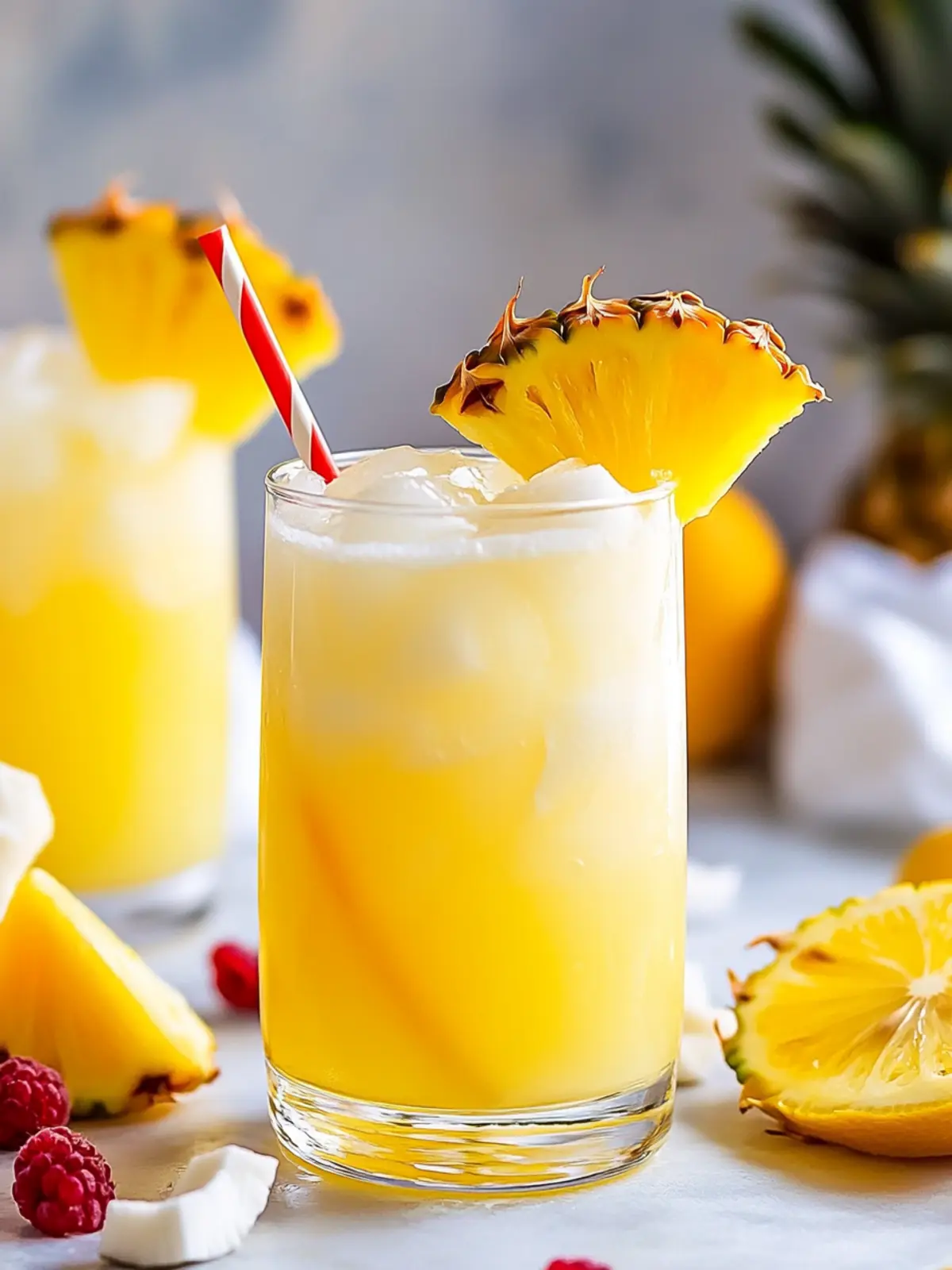 Refresh with Irresistible Coconut Pineapple Lemonade Blend 4 Coconut Pineapple Lemonade