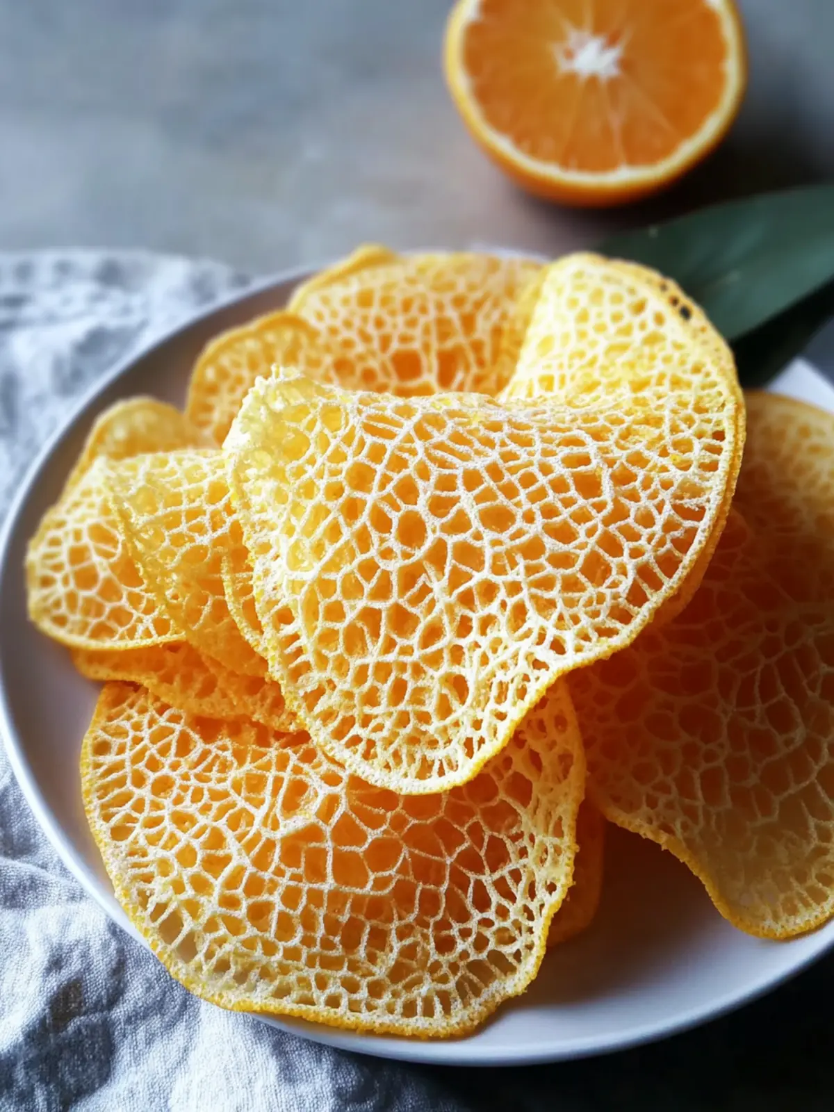 Deliciously Crispy Orange Lace Cookies for Sweet Moments 2 Crispy Orange Lace Cookies