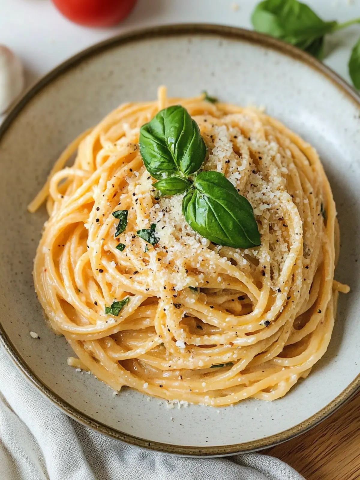 Savory Garlic Ricotta Pasta in Just 40 Minutes! 2 Garlic Ricotta Pasta