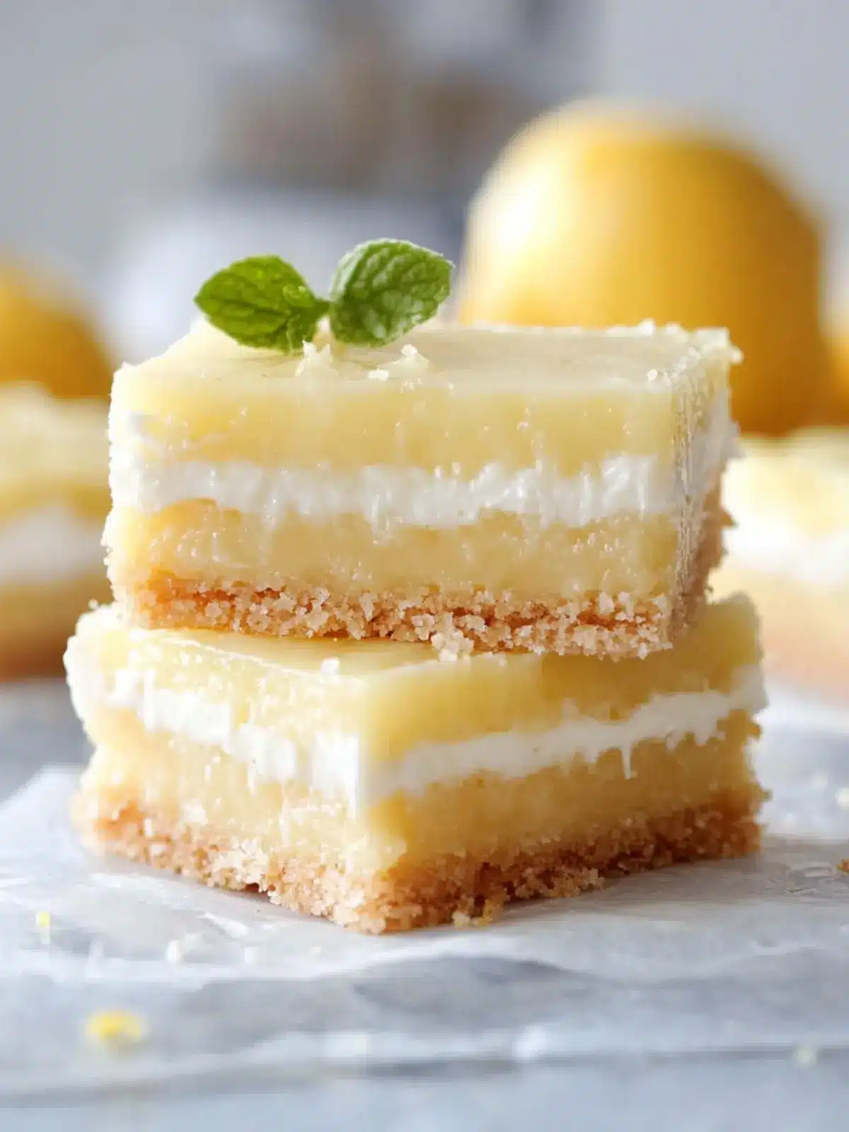 Irresistibly Creamy Lemon Squares That Brighten Your Day 2 Creamy Lemon Squares