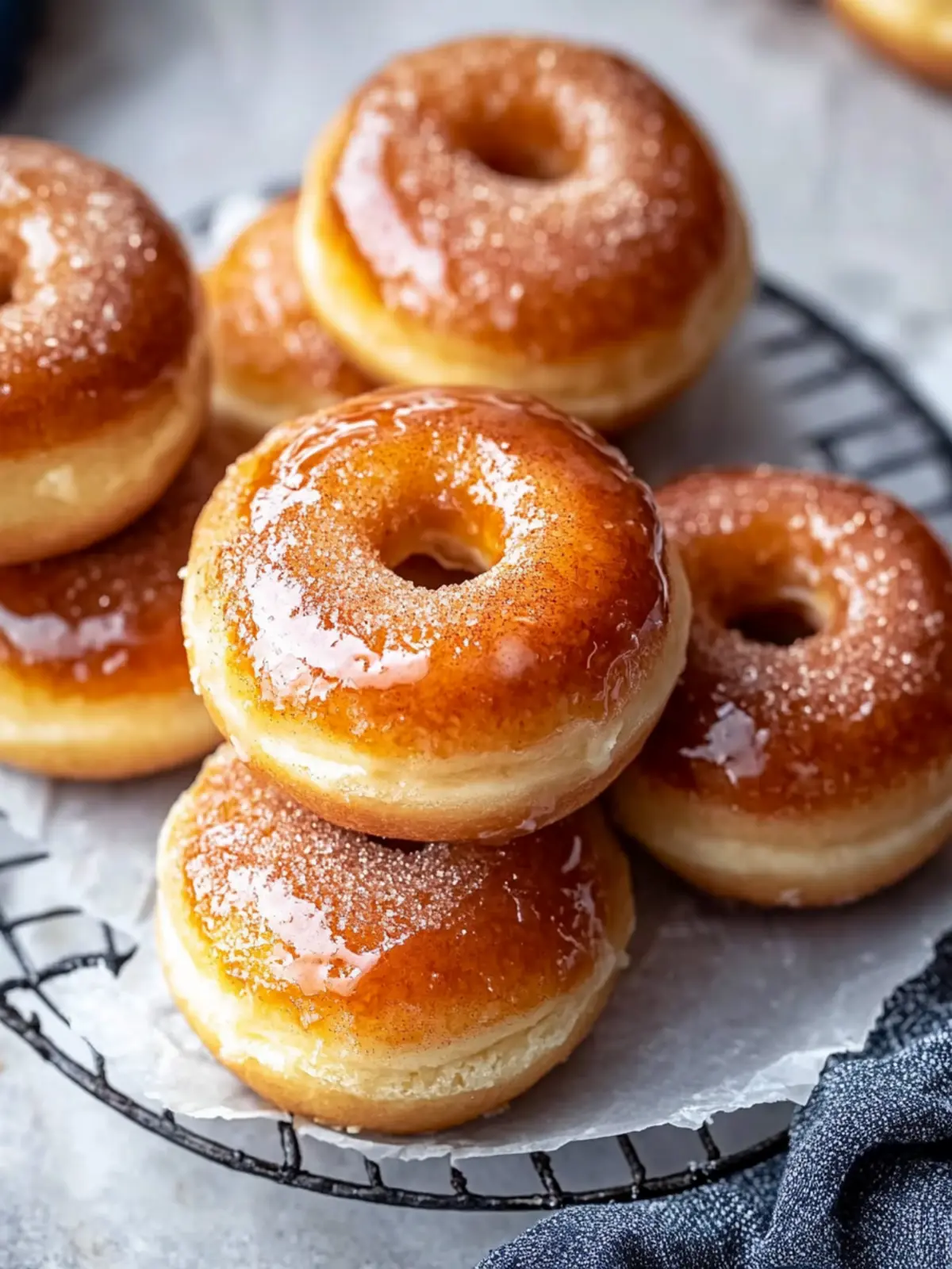 Soft Baked Crème Brûlée Donuts to Satisfy Your Sweet Cravings 4 Baked Crème Brûlée Donuts
