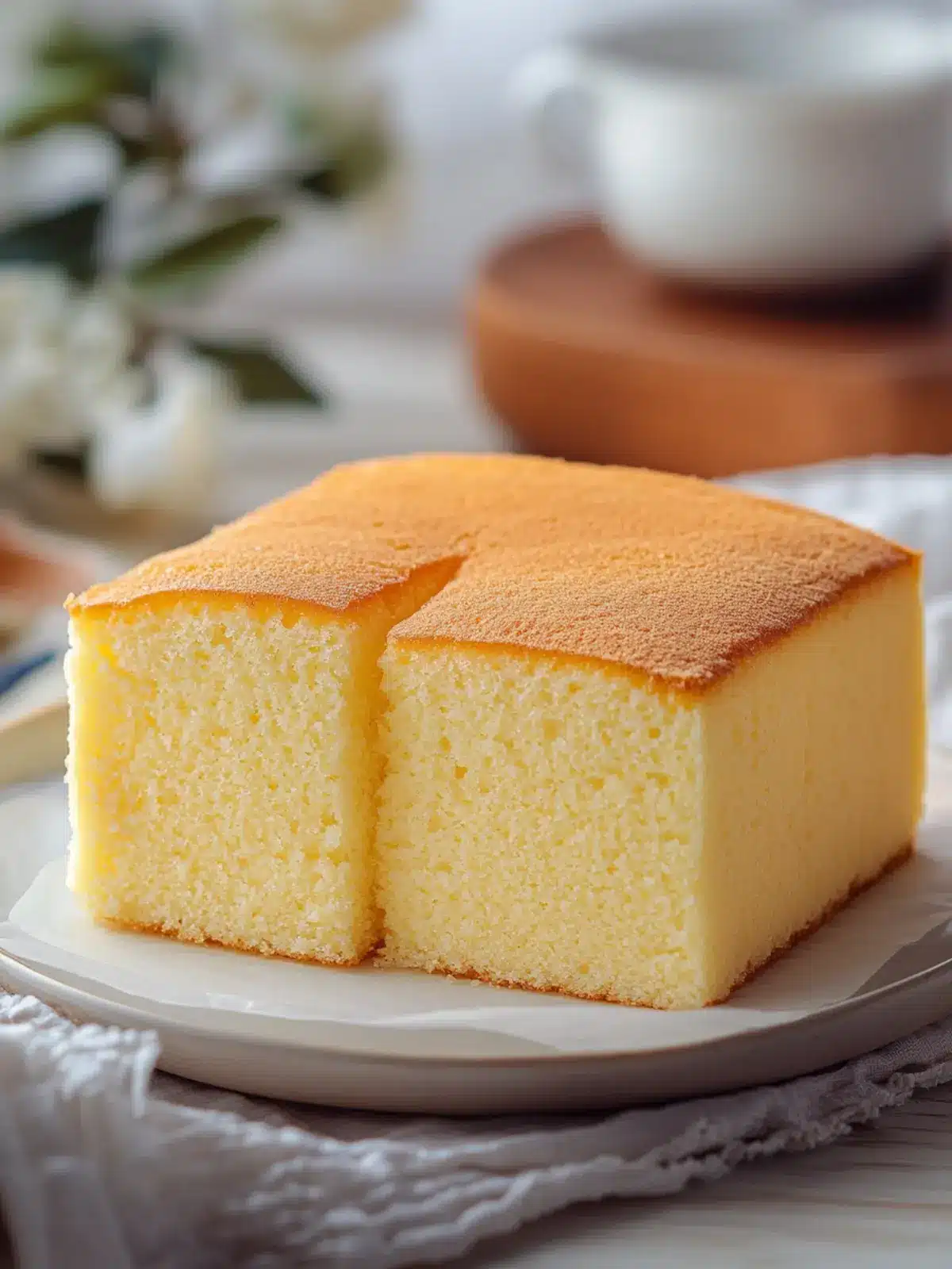 Fluffy Taiwanese Castella Cake: The Lightest Sweet Treat Ever 3 Taiwanese Castella Cake