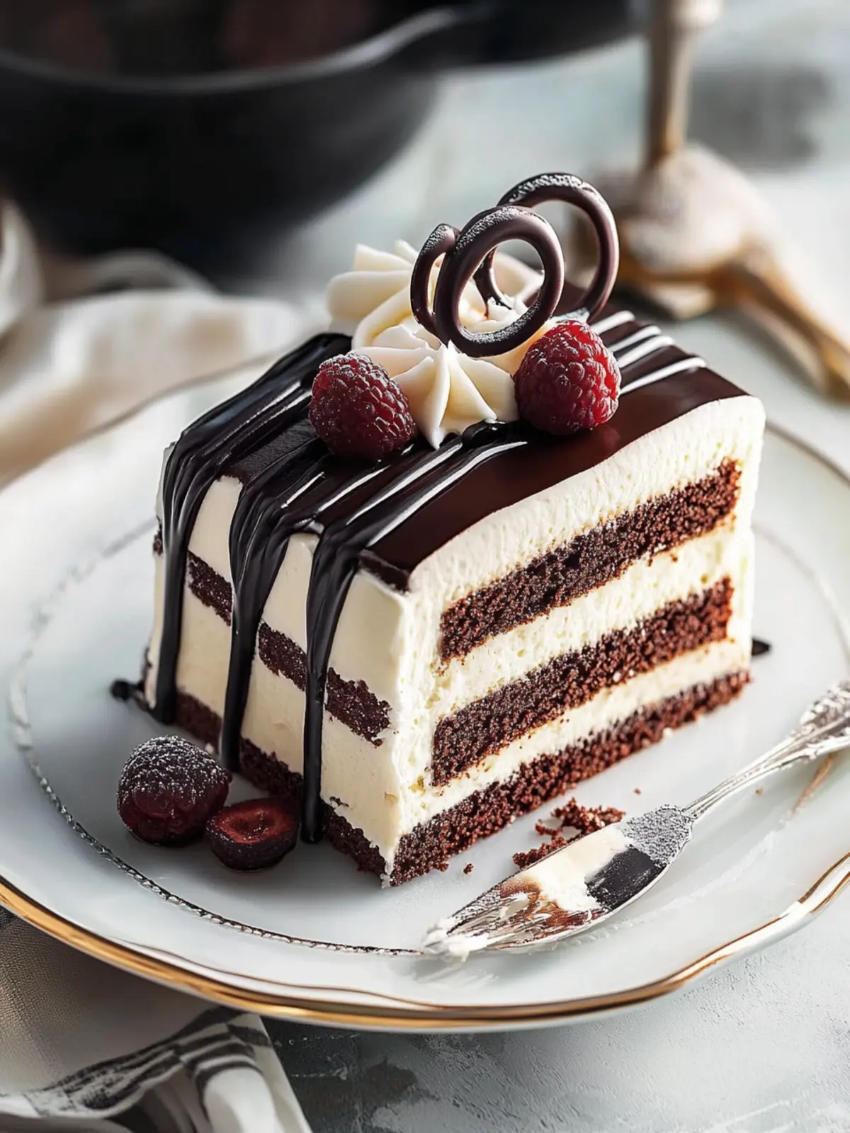 Decadent Tuxedo Bar Cake: A Chocolate Lover’s Dream! 4 Tuxedo Bar Cake