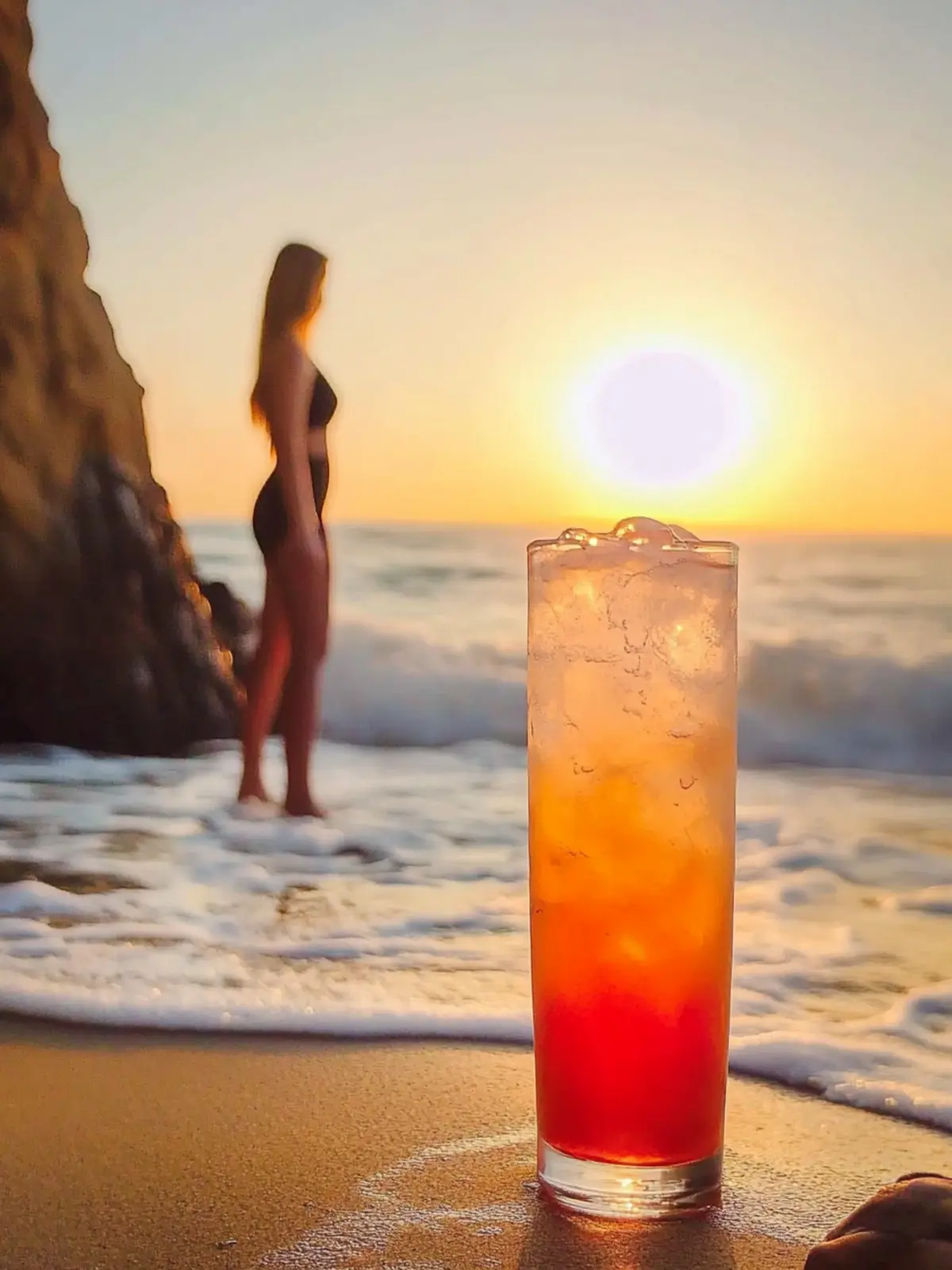 Discover the Refreshing Malibu Sunset: Easy Tropical Bliss 3 Malibu Sunset