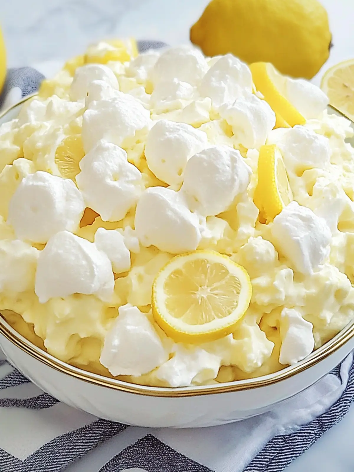 Deliciously Refreshing Classic Lemon Fluff Salad Recipe 2 Classic Lemon Fluff Salad