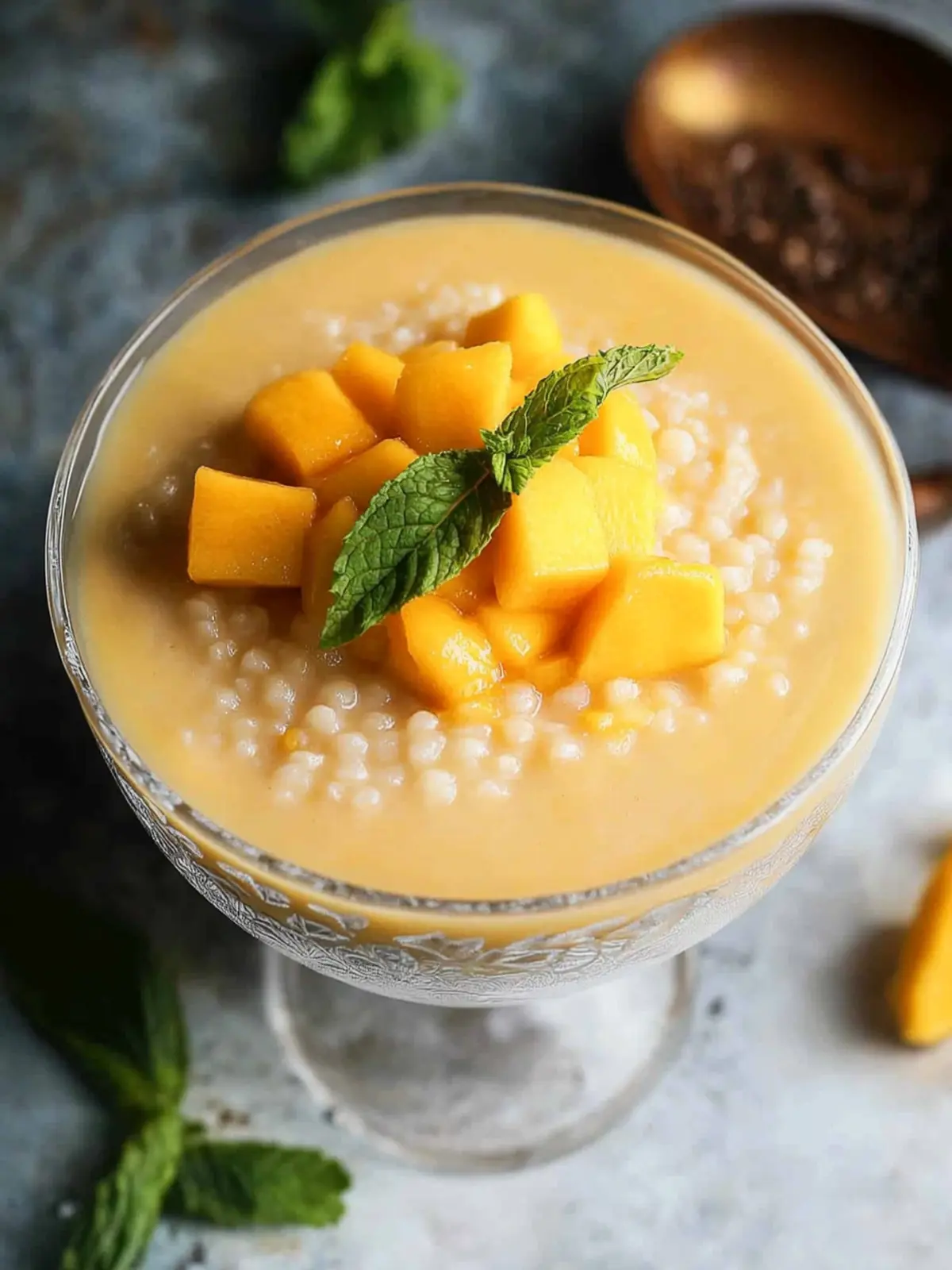 Delightful Mango Sago: A Refreshing Tropical Dessert 5 Mango Sago