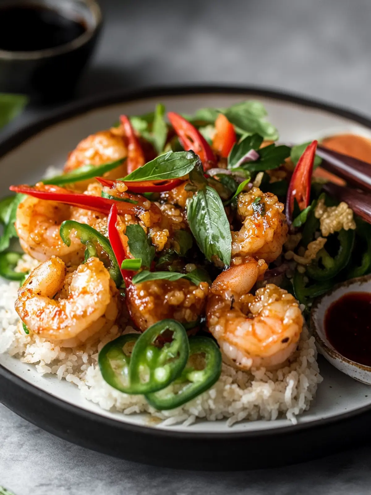 Crispy Rice with Spicy Shrimp Salad for Sushi Lovers 2 Crispy Rice with Spicy Shrimp Salad