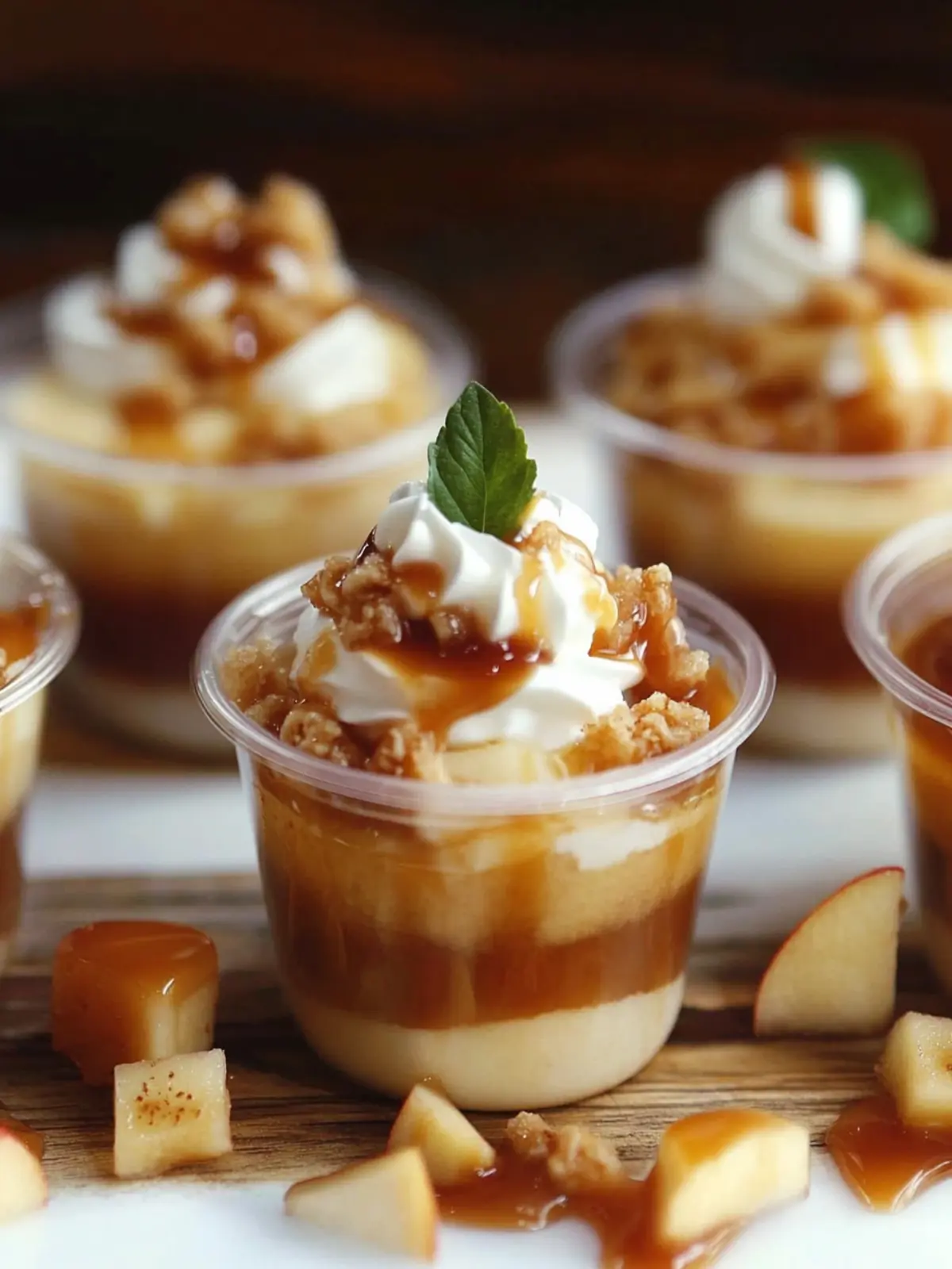 Decadent Caramel Apple Dessert Cups for Easy Fall Indulgence 2 Caramel Apple Dessert Cups